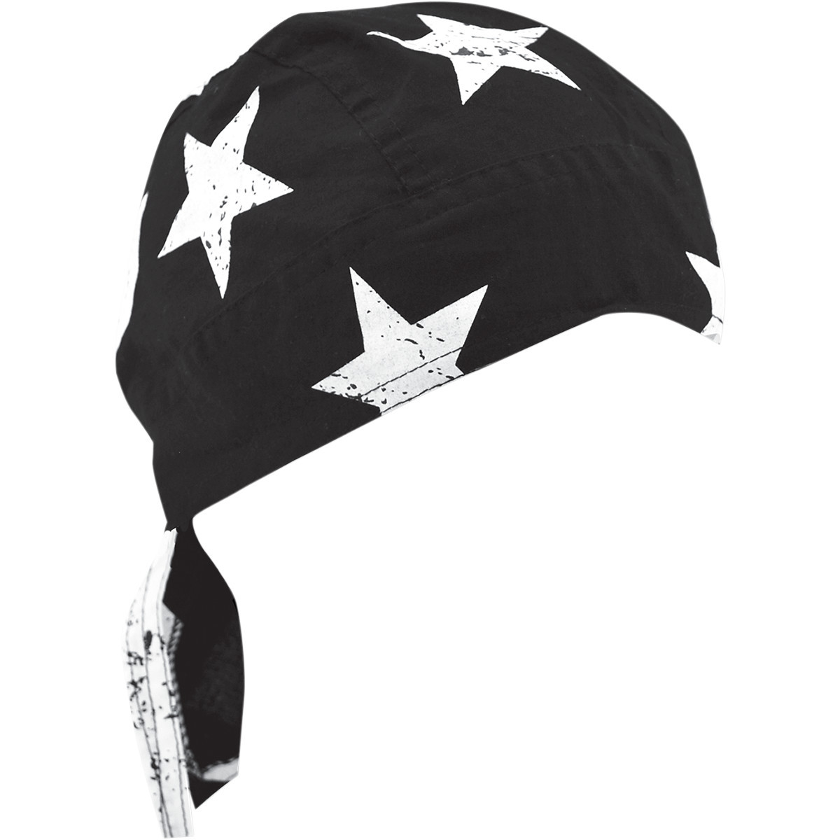 ZAN Headgear #Z903 - Flydanna® Head Wrap - Black and White Vintage American Flag