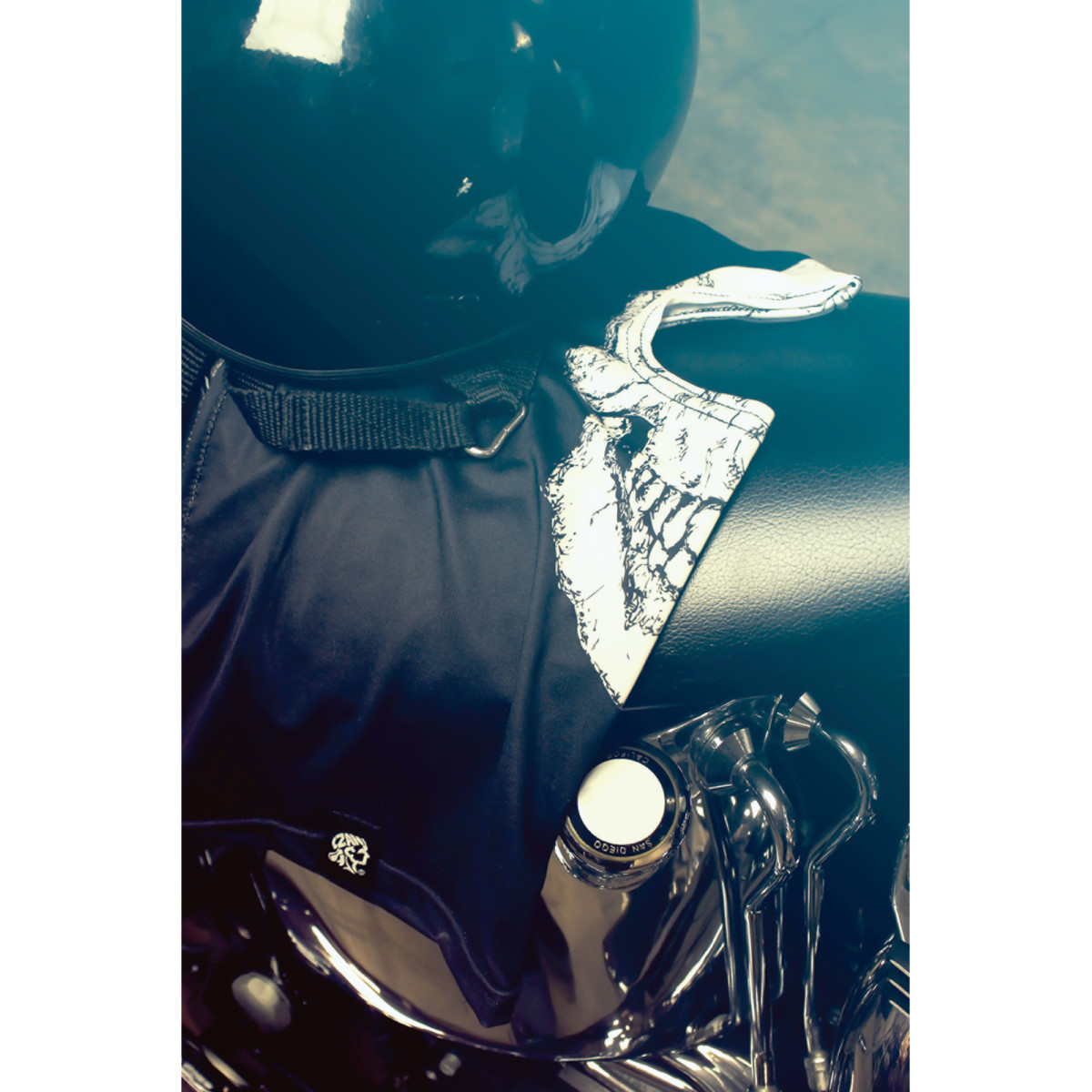 ZAN Headgear #WBP002 - Balaclava - Poly - Skull