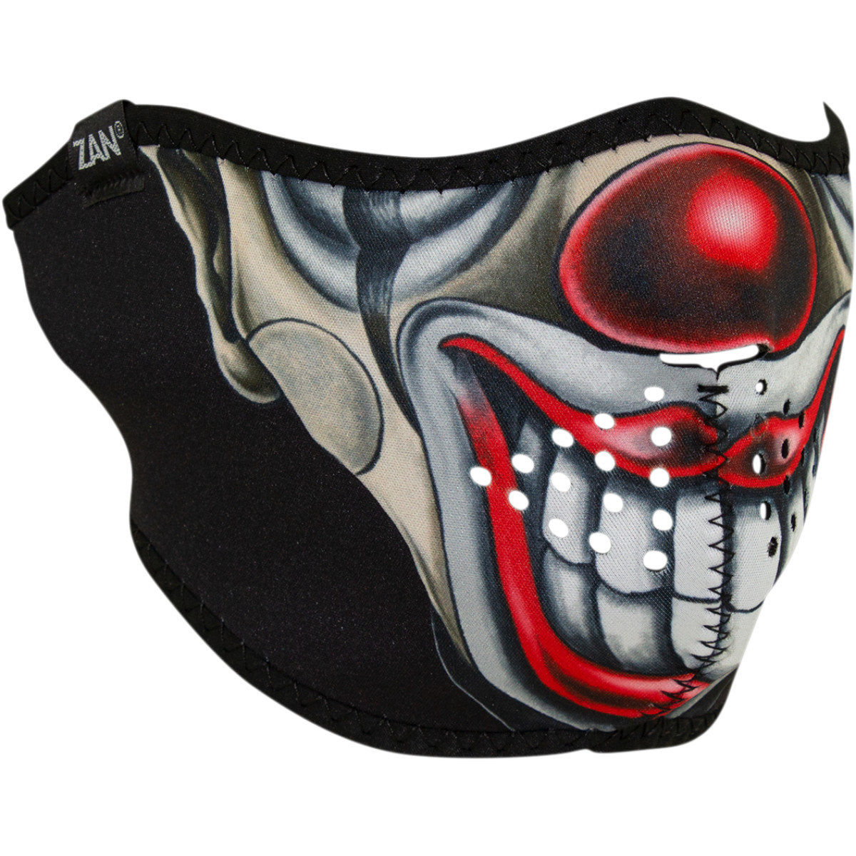 ZAN Headgear #WNFM411H - Neoprene Half Mask - Chicano Clown
