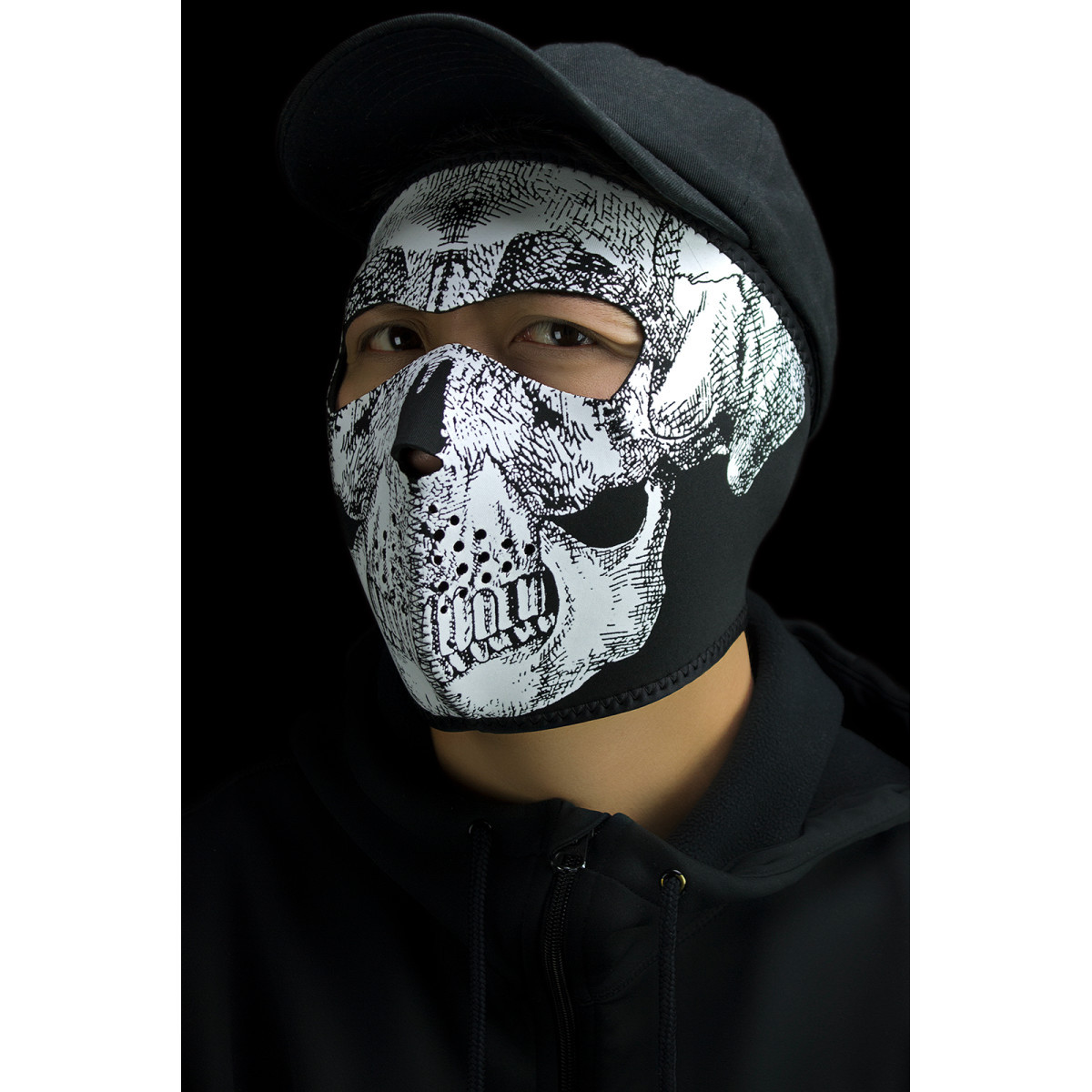 ZAN Headgear #WNFM002 - Full-Face Mask - Skull Face