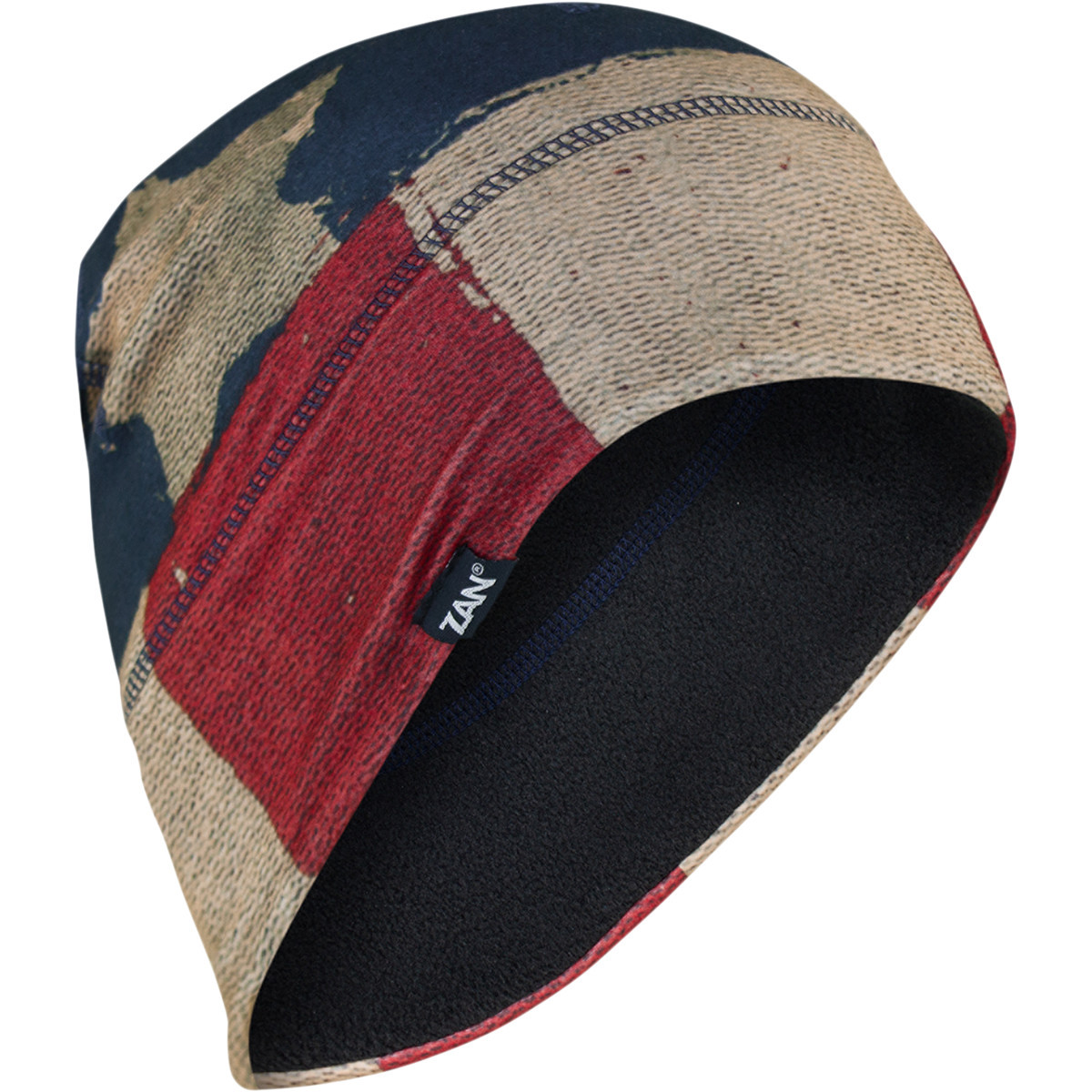 ZAN Headgear #WHLF408 - SportFlex® Fleece Beanie - Patriot