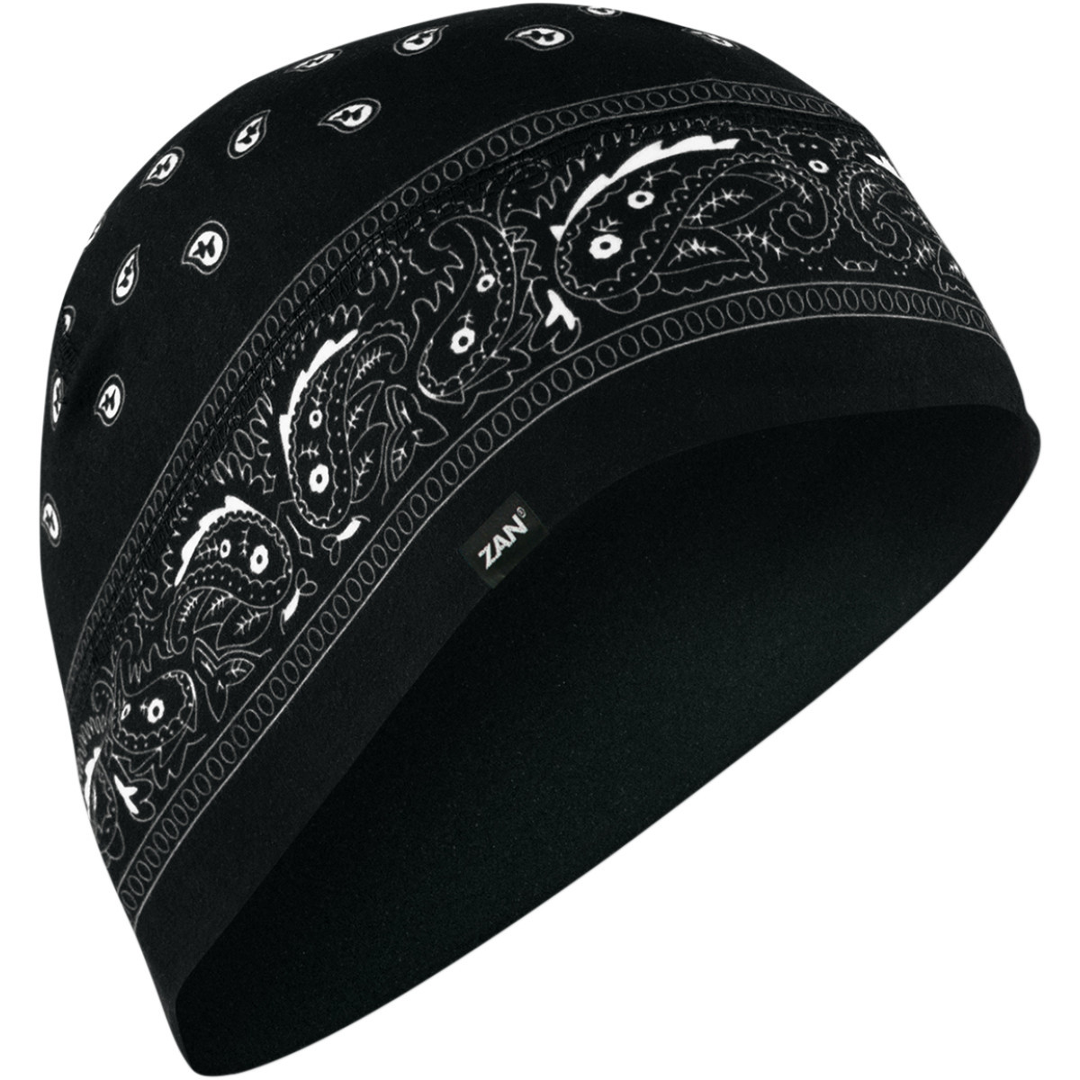 ZAN Headgear #WHLL101 - SportFlex® Beanie - Paisley Black