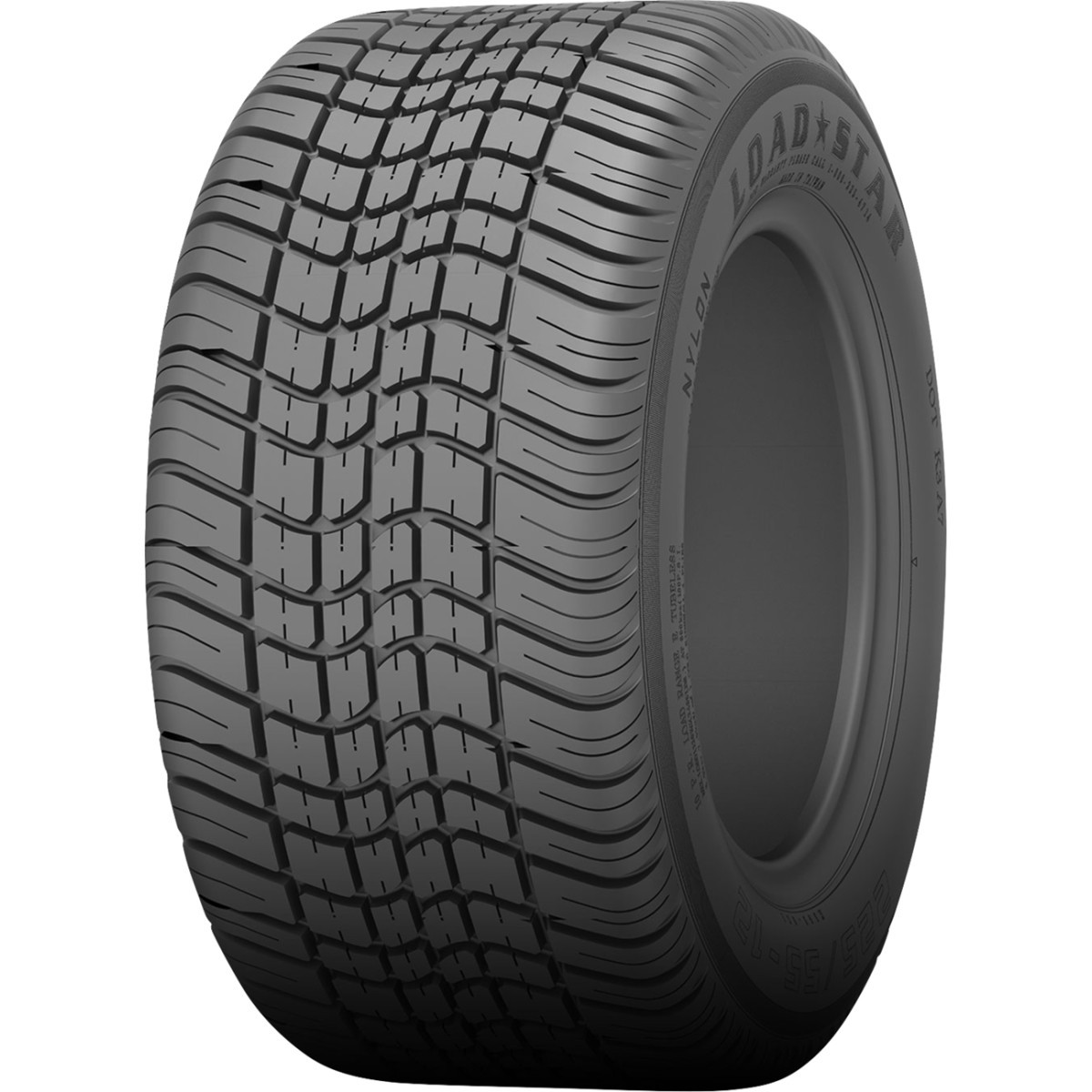 Kenda #093991026B1 - Loadstar K399 Tire - Left/Right - 205/65-10 - 4 Ply - Load Range B