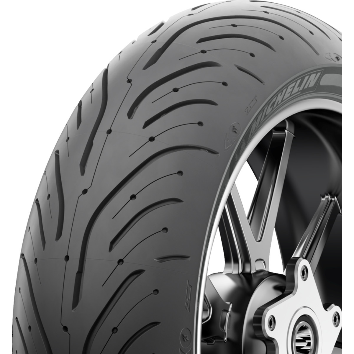 Michelin #77829 - Tire - Pilot Road 4 GT - Rear - 190/55ZR17 - (75W)