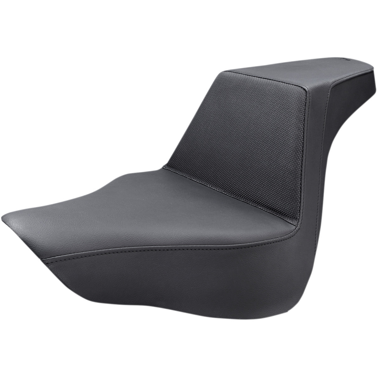 Saddlemen #818-27-174 - Step-Up Seat - Gripper - Black - FL/FX '18-'24