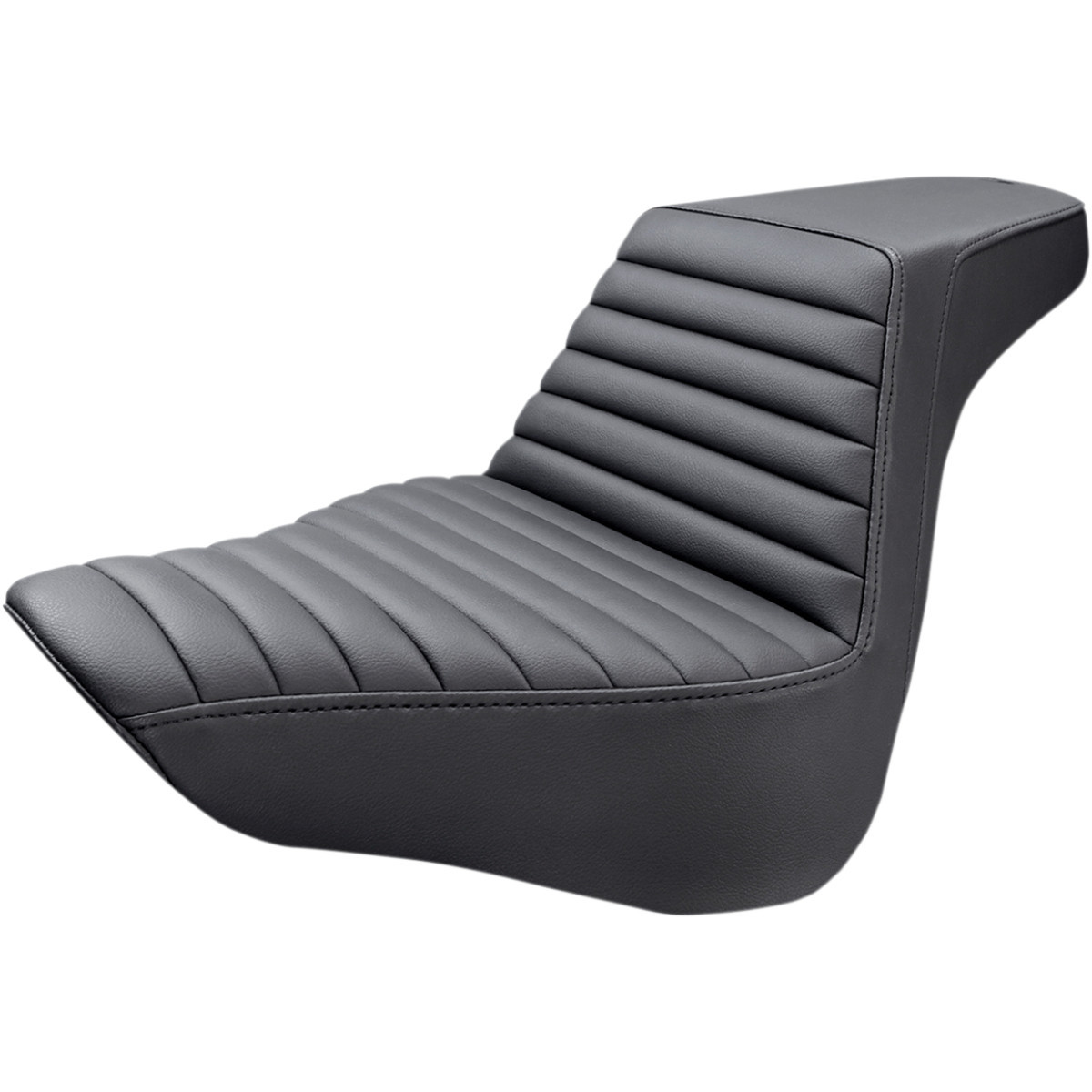 Saddlemen #818-27-171 - Step-Up Seat - Front Tuck-n-Roll - Black - FL/FX '18-'24