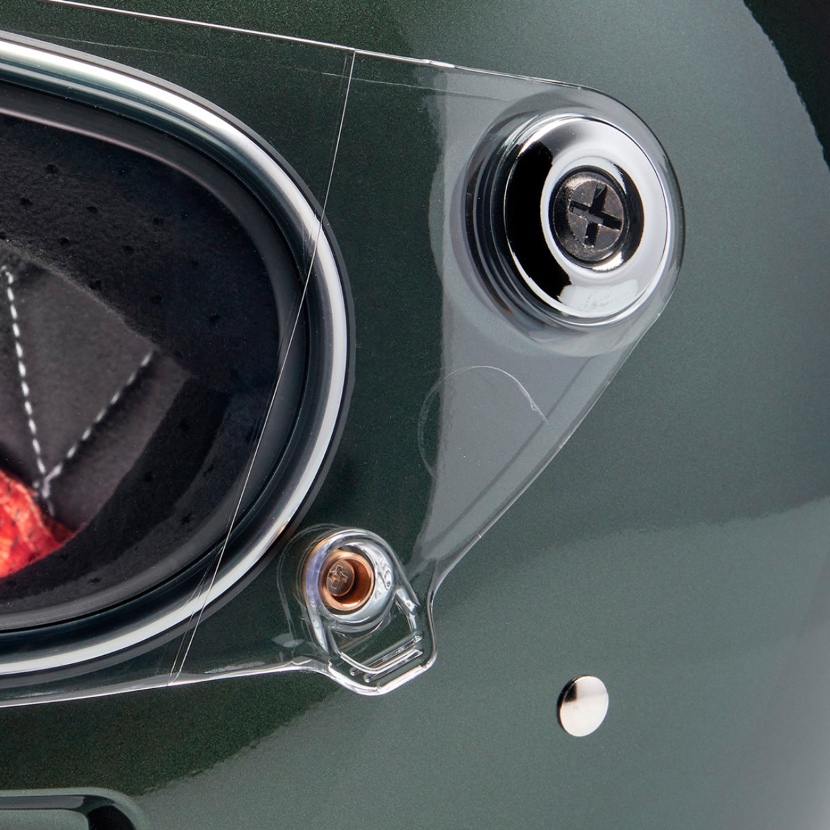 Biltwell #1006-324-503 - Gringo SV Helmet - Metallic Sierra Green - Medium