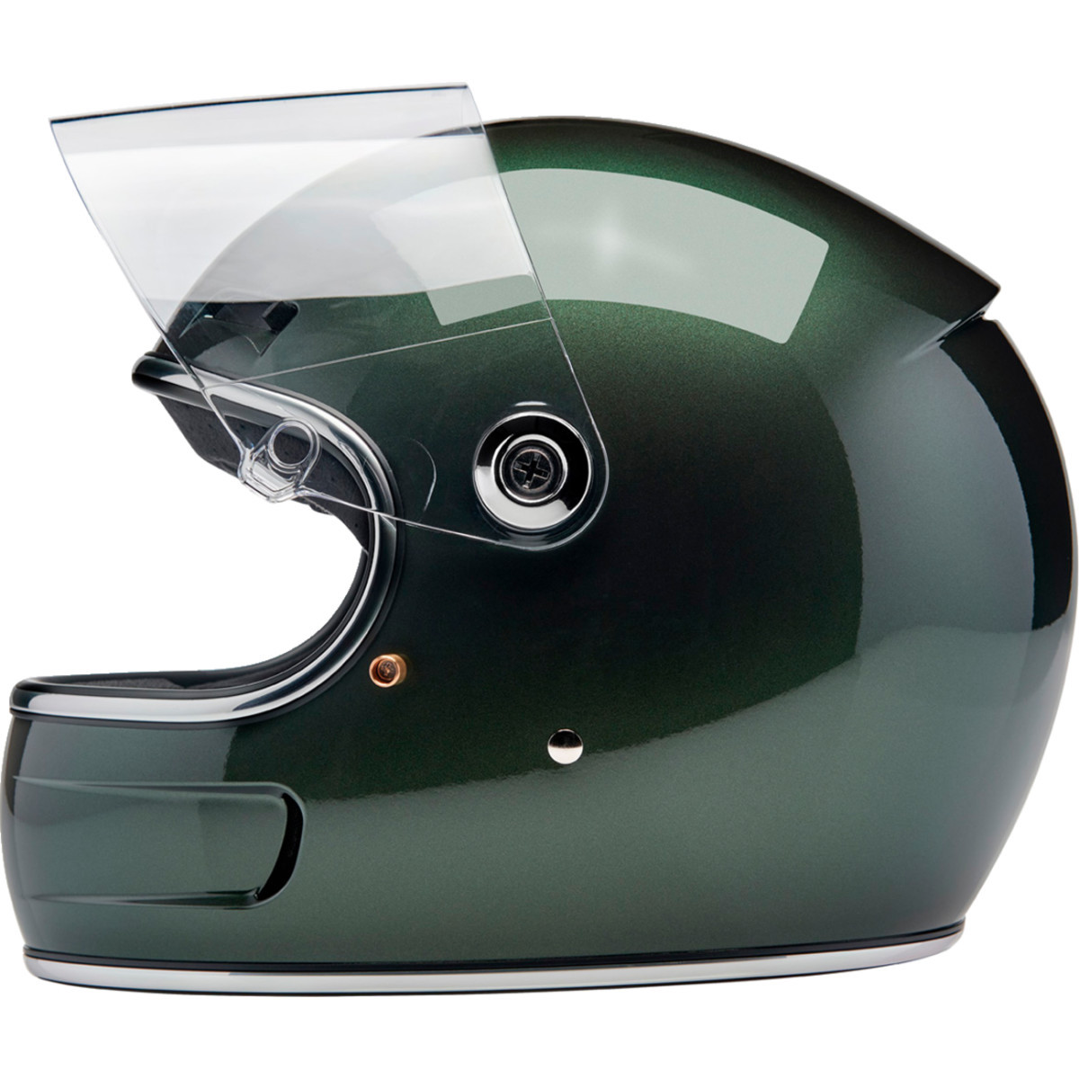 Biltwell #1006-324-504 - Gringo SV Helmet - Metallic Sierra Green - Large