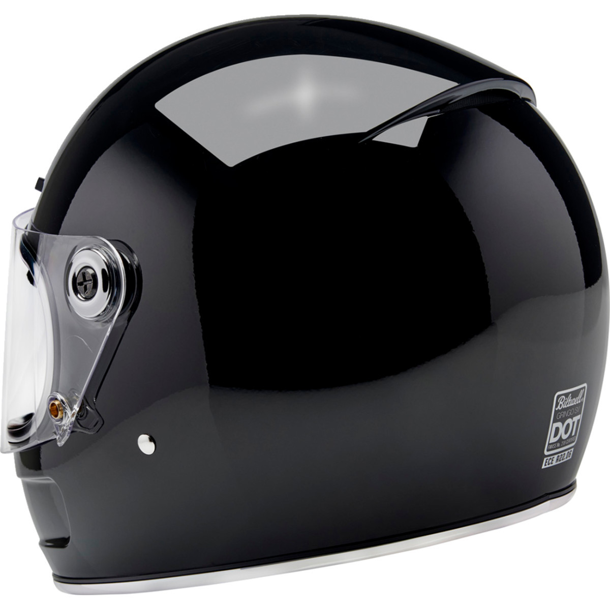 Biltwell #1006-101-503 - Gringo SV Helmet - Gloss Black - Medium