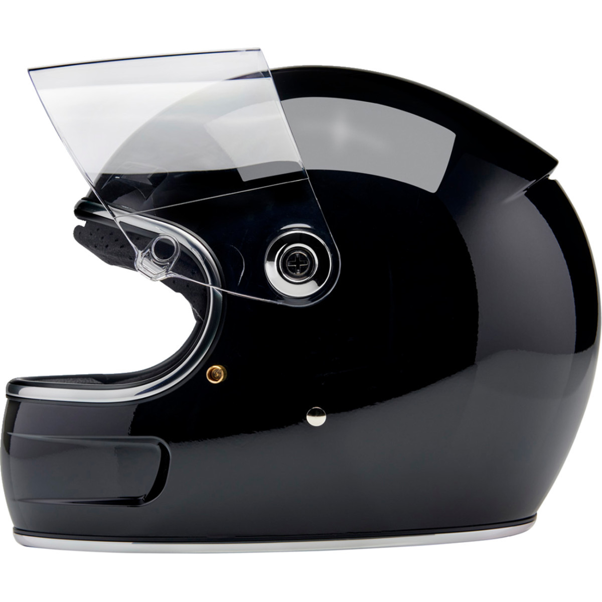 Biltwell #1006-101-503 - Gringo SV Helmet - Gloss Black - Medium