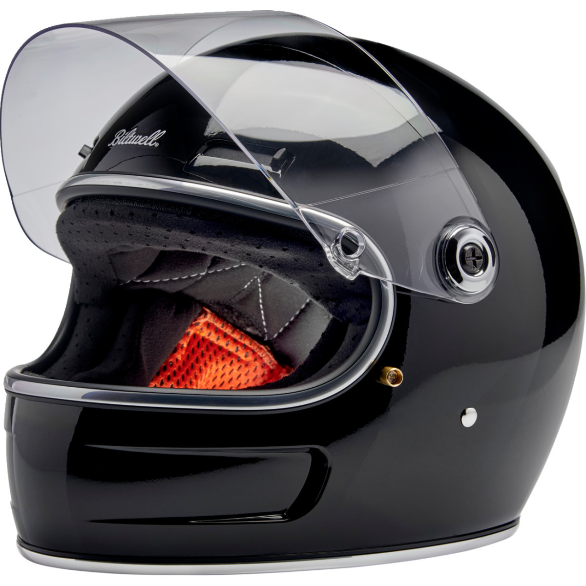 Biltwell #1006-101-504 - Gringo SV Helmet - Gloss Black - Large