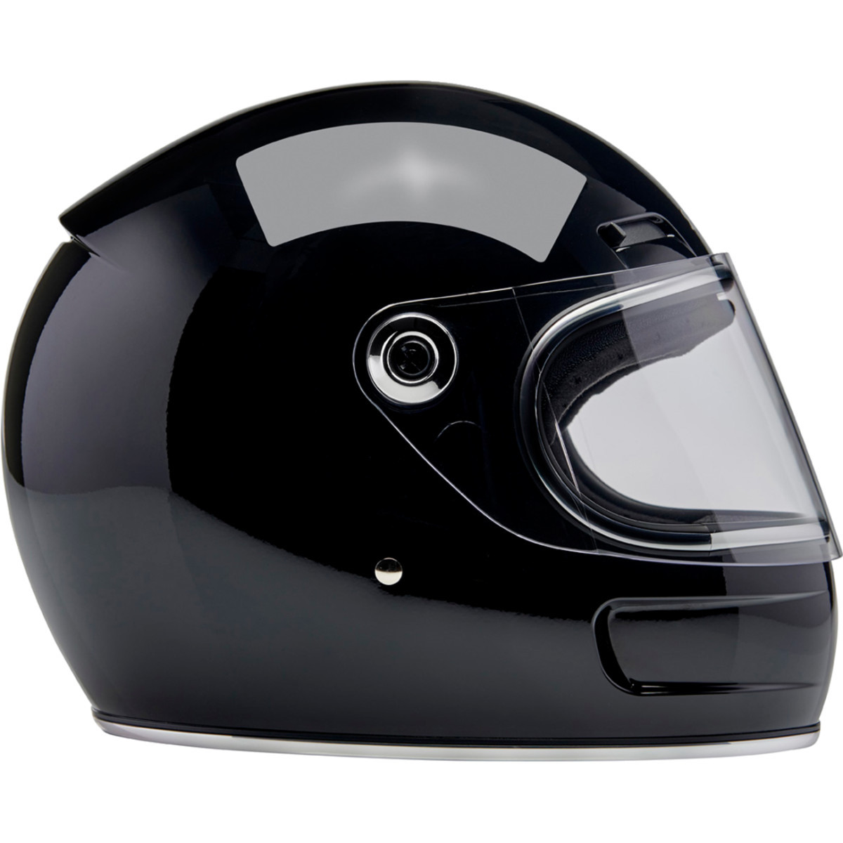 Biltwell #1006-101-504 - Gringo SV Helmet - Gloss Black - Large