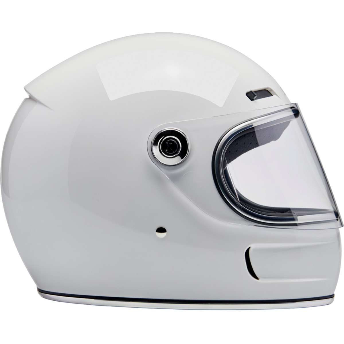 Biltwell #1006-104-503 - Gringo SV Helmet - Gloss White - Medium