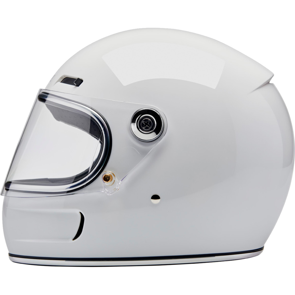 Biltwell #1006-104-505 - Gringo SV Helmet - Gloss White - XL