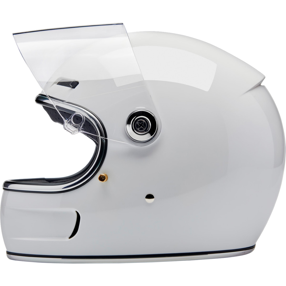 Biltwell #1006-104-505 - Gringo SV Helmet - Gloss White - XL