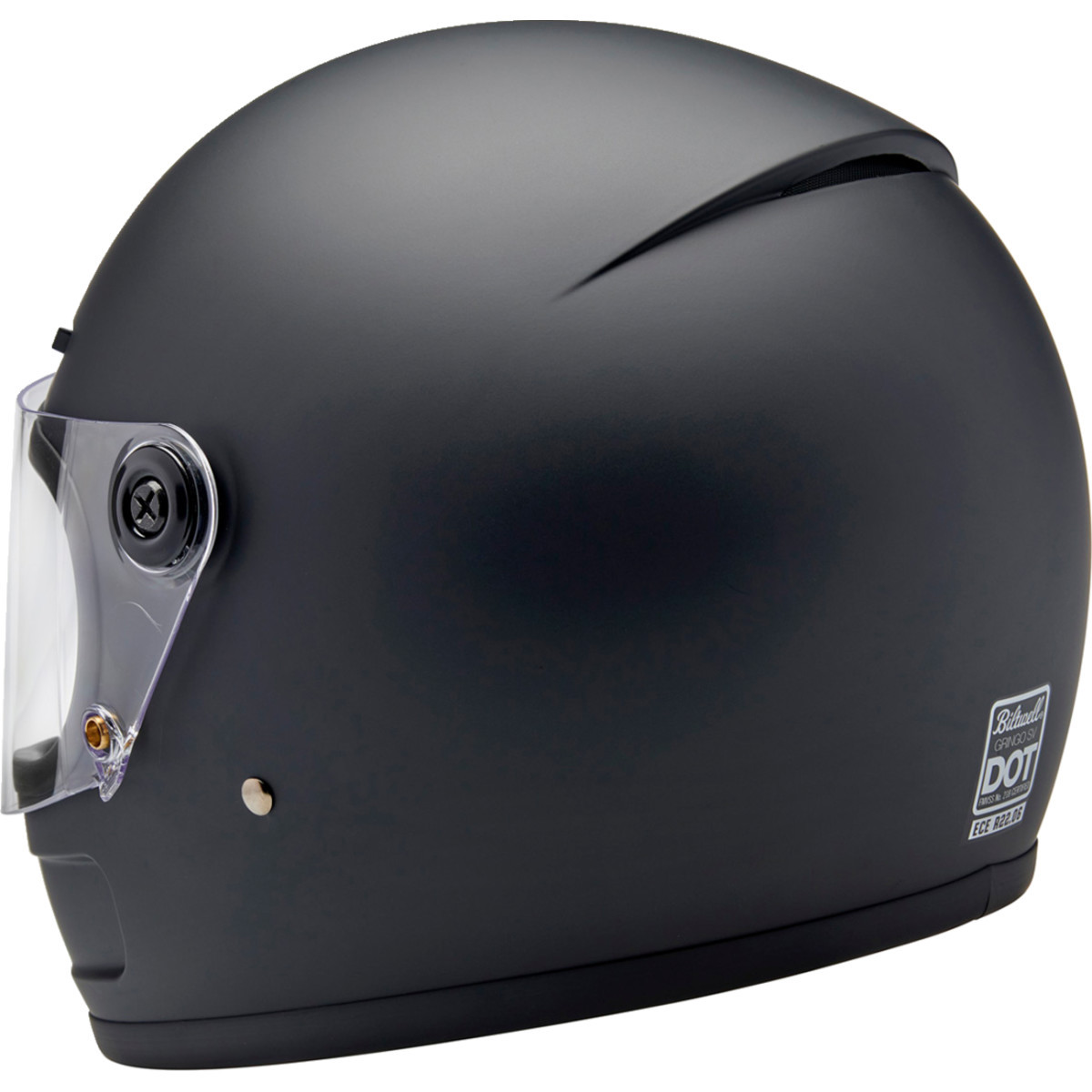 Biltwell #1006-201-503 - Gringo SV Helmet - Flat Black - Medium