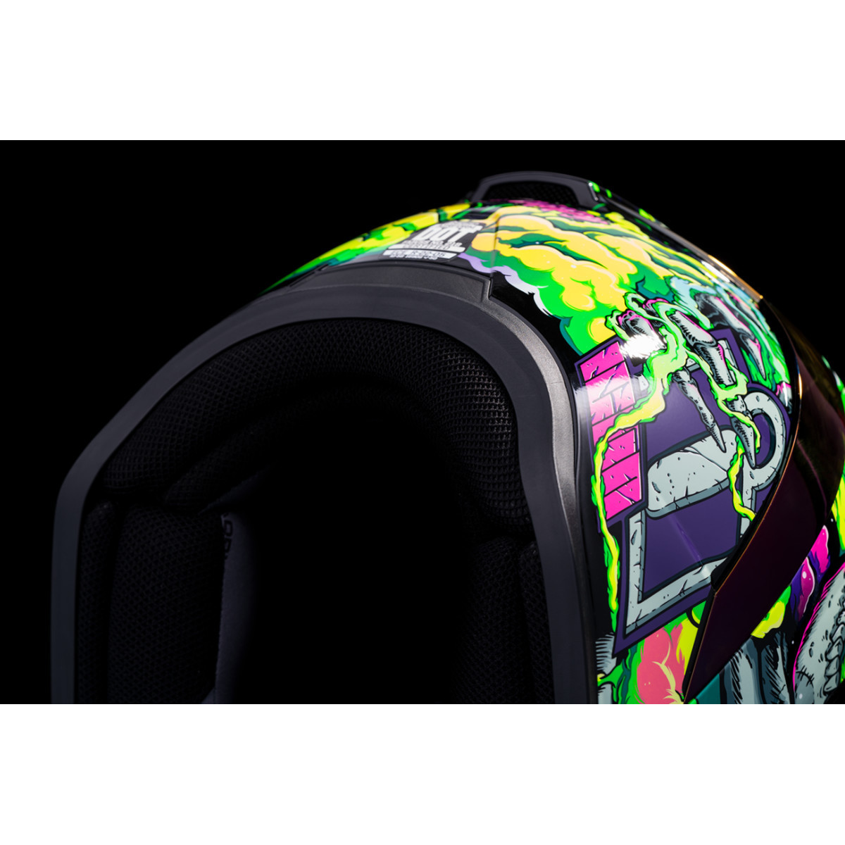 Icon - Airform™ Helmet - Hippy Dippy - Purple - Medium