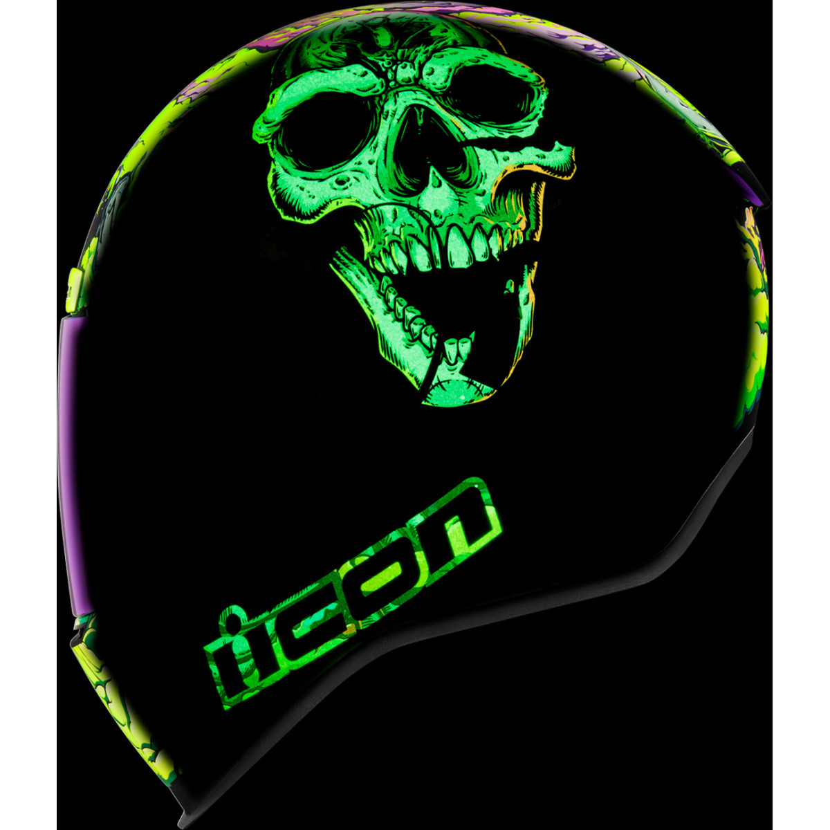 Icon - Airform™ Helmet - Hippy Dippy - Purple - Large
