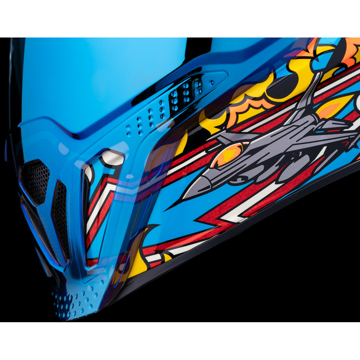 Icon - Airflite™ Helmet - Flyboy - Blue - Medium