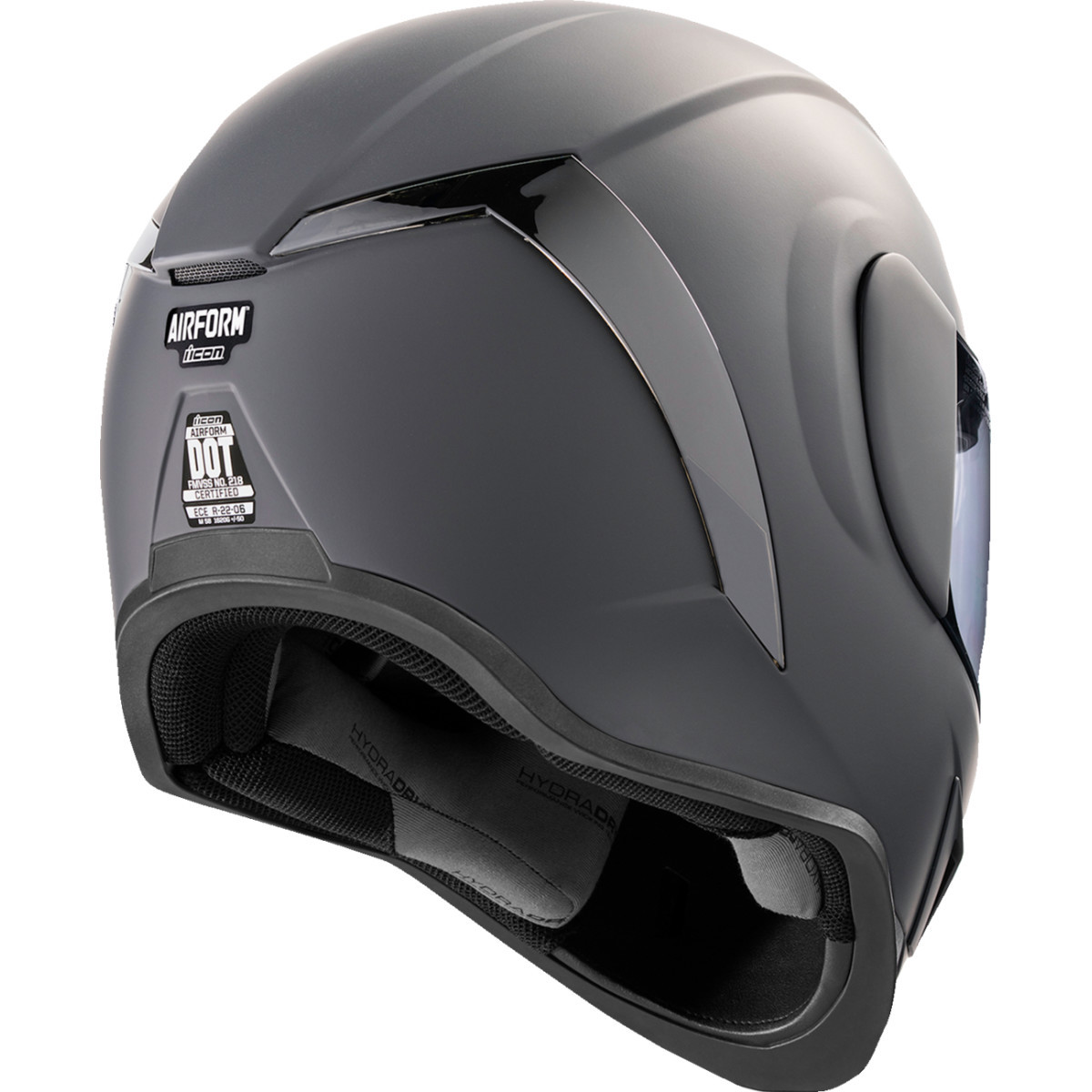 Icon - Airform™ Helmet - Dark - Rubatone - 2XL