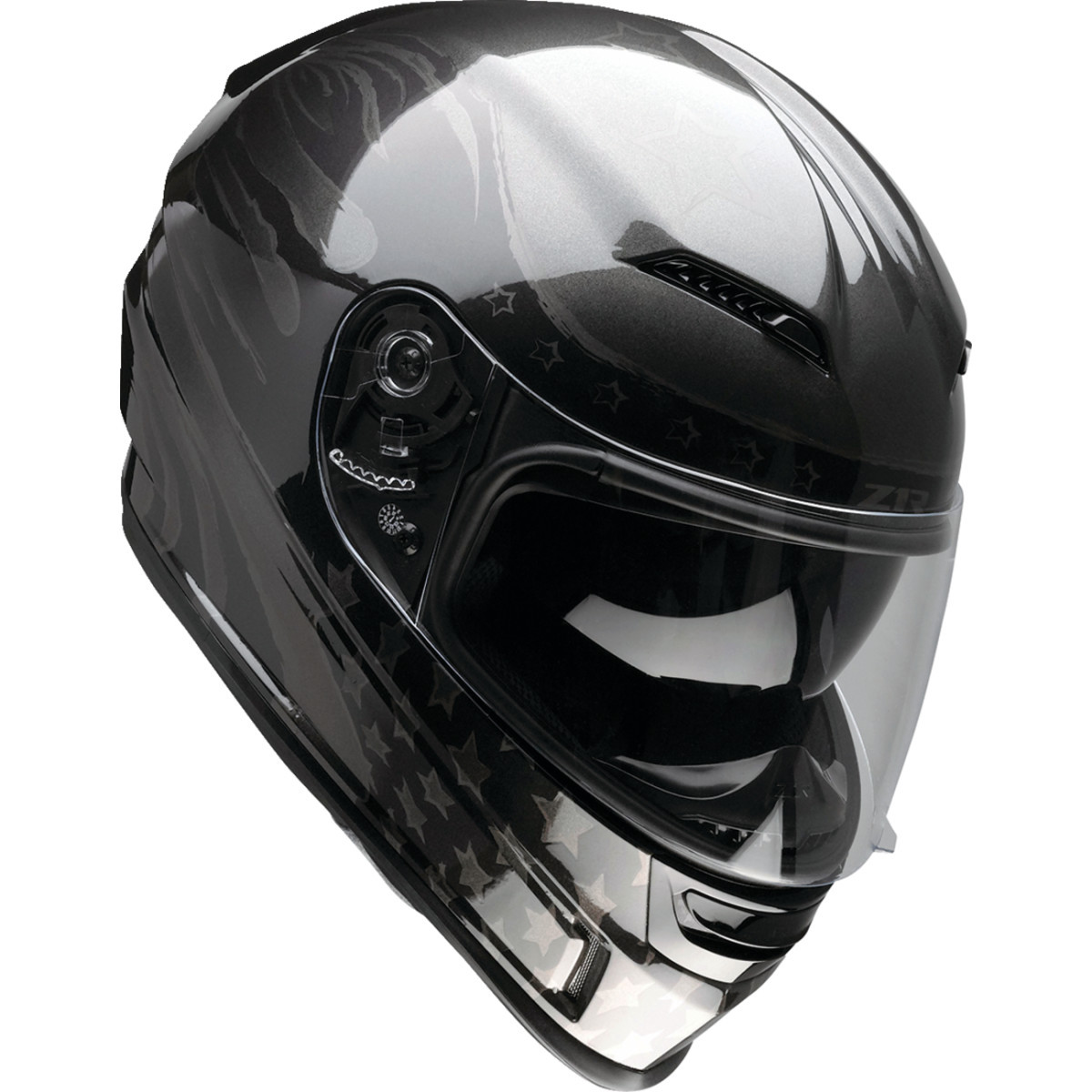 Z1R - Jackal Helmet - Patriot - Stealth - 2XL