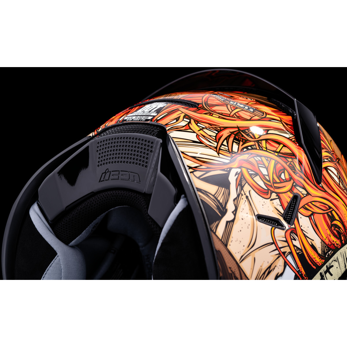 Icon - Airframe Pro™ Helmet - Topshelf - Red - XL