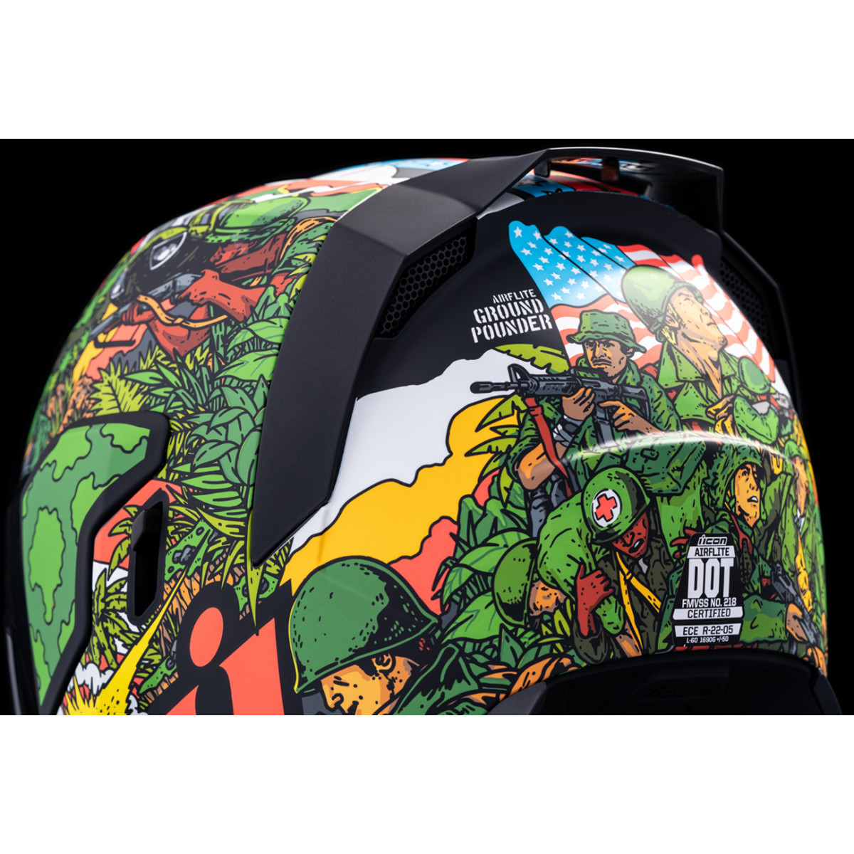 Icon - Airflite™ Helmet - GP23 - Green - 3XL