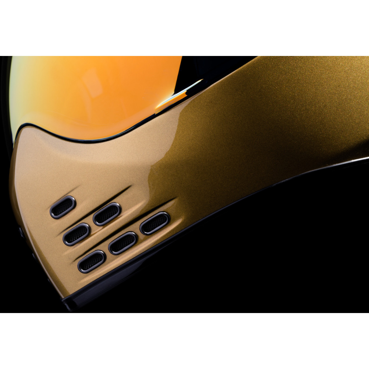 Icon - Domain™ Helmet - Cornelius - Gold - Small
