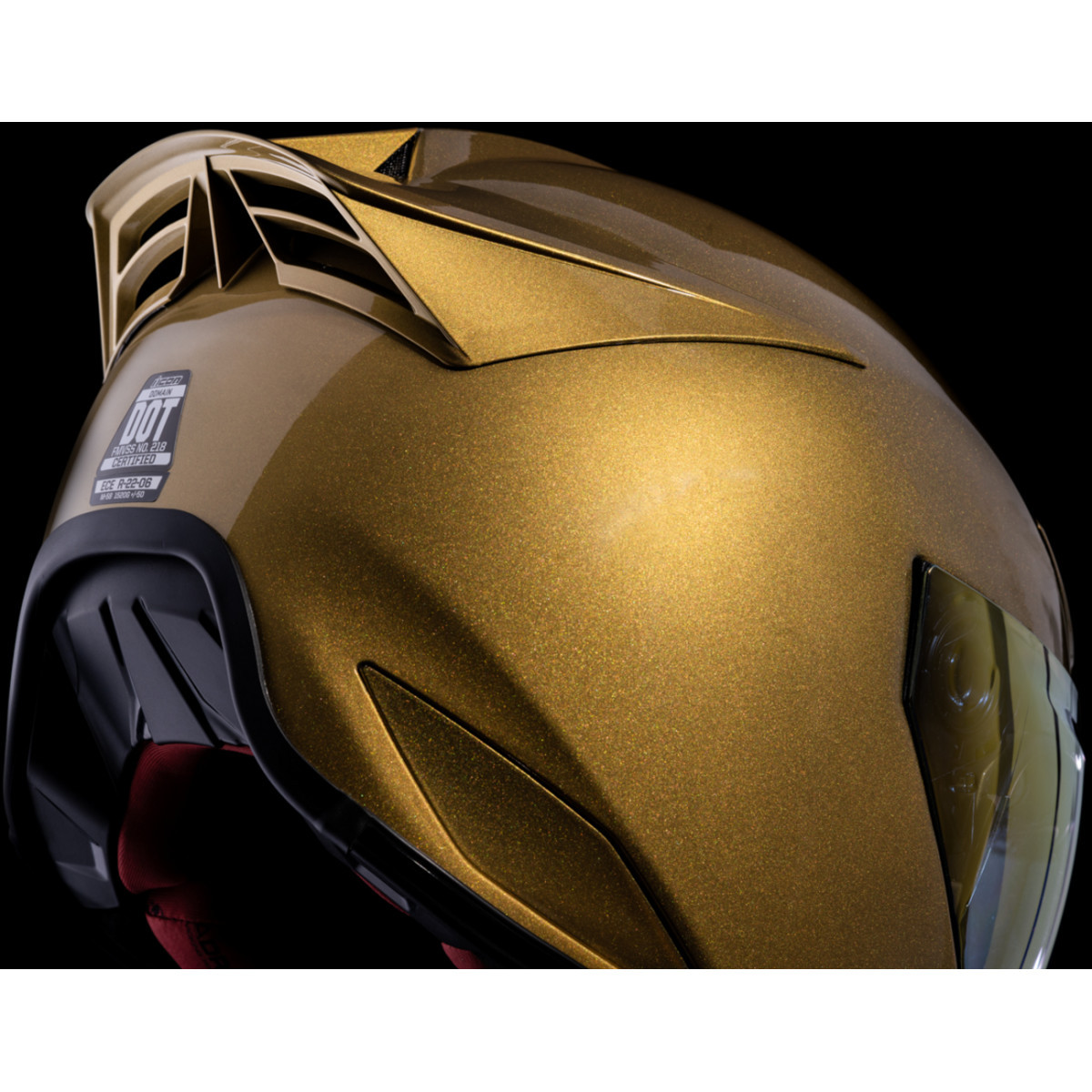 Icon - Domain™ Helmet - Cornelius - Gold - Large