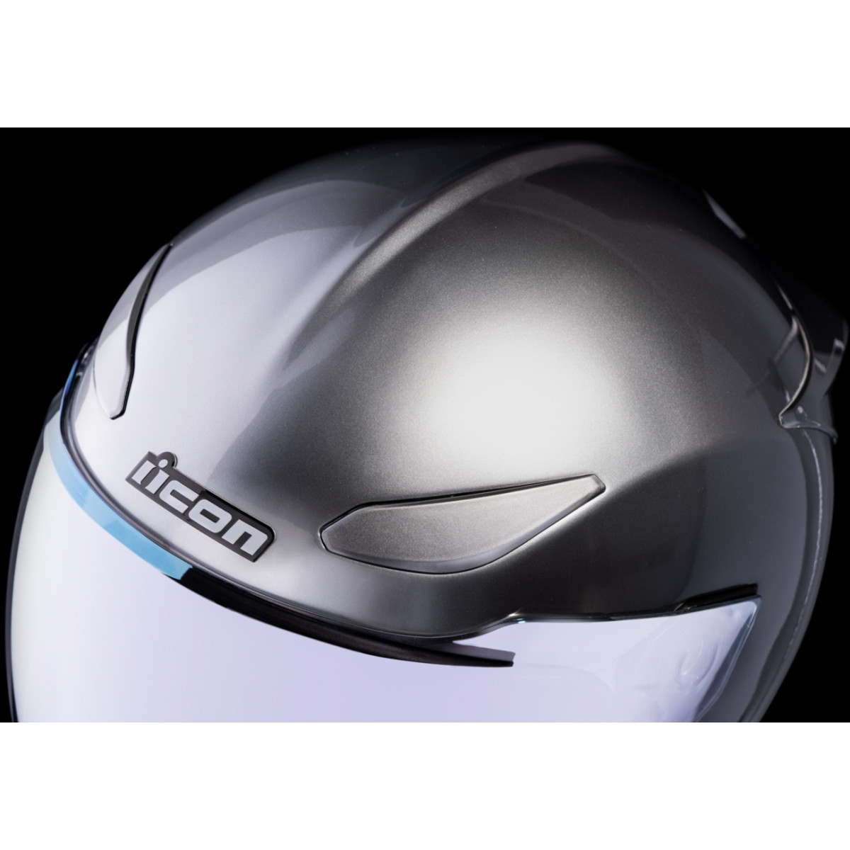 Icon - Domain™ Helmet - Cornelius - Silver - 2XL