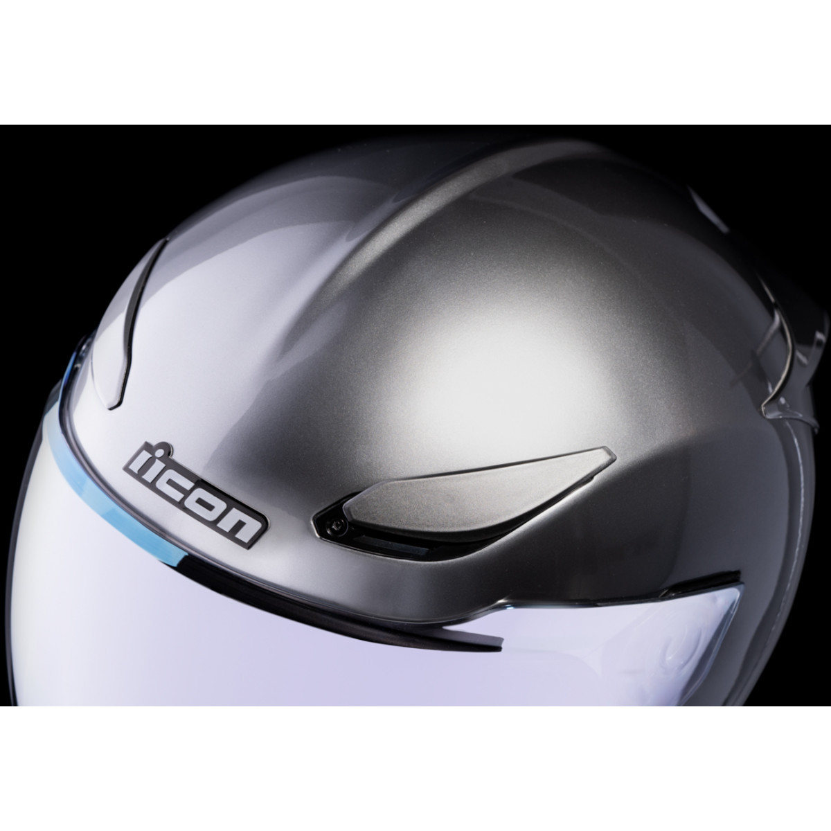 Icon - Domain™ Helmet - Cornelius - Silver - 2XL