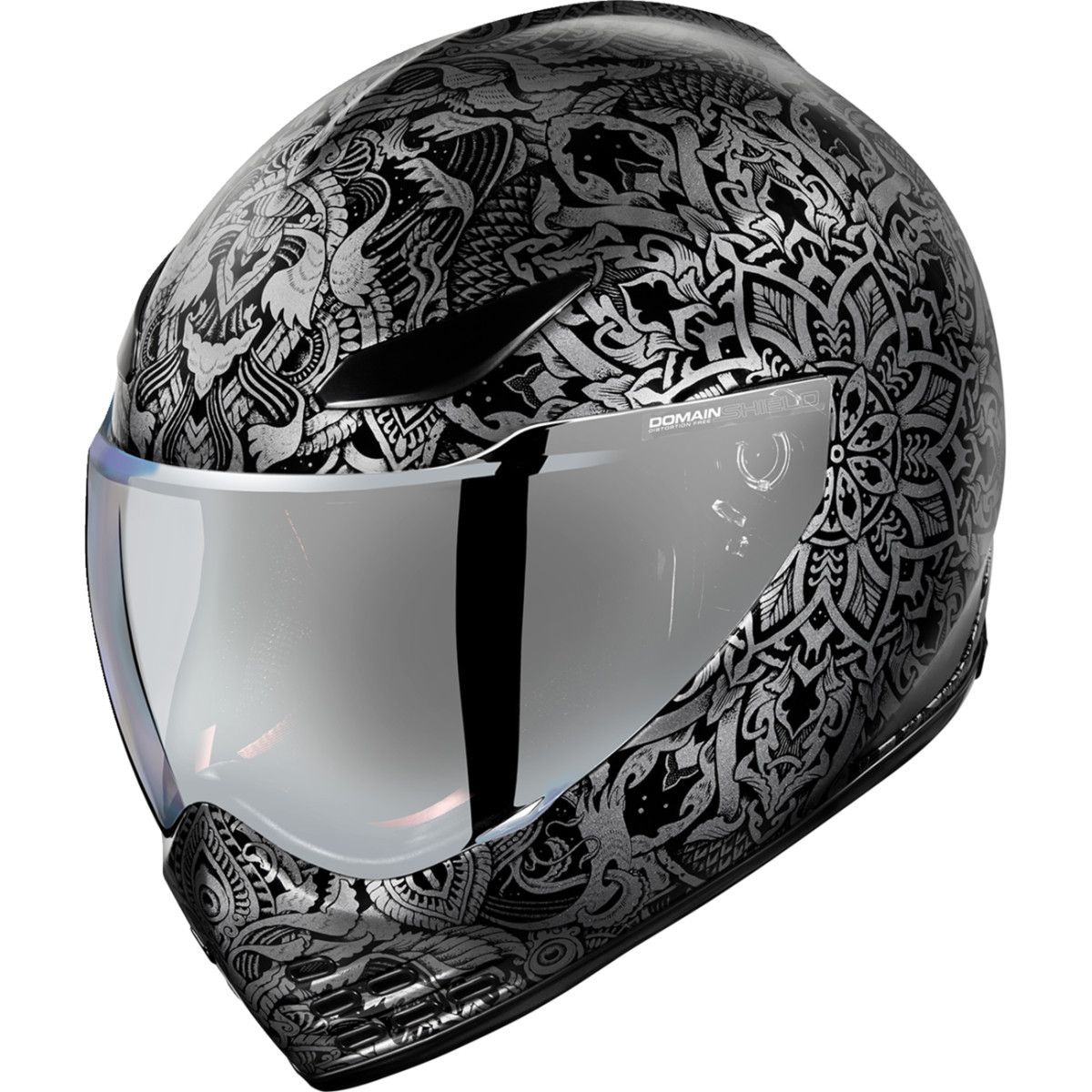 Icon - Domain™ Helmet - Gravitas - Black - Small