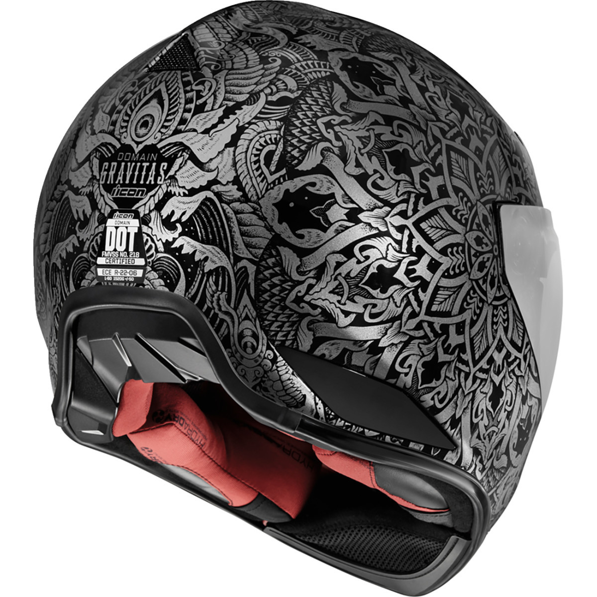 Icon - Domain™ Helmet - Gravitas - Black - Small