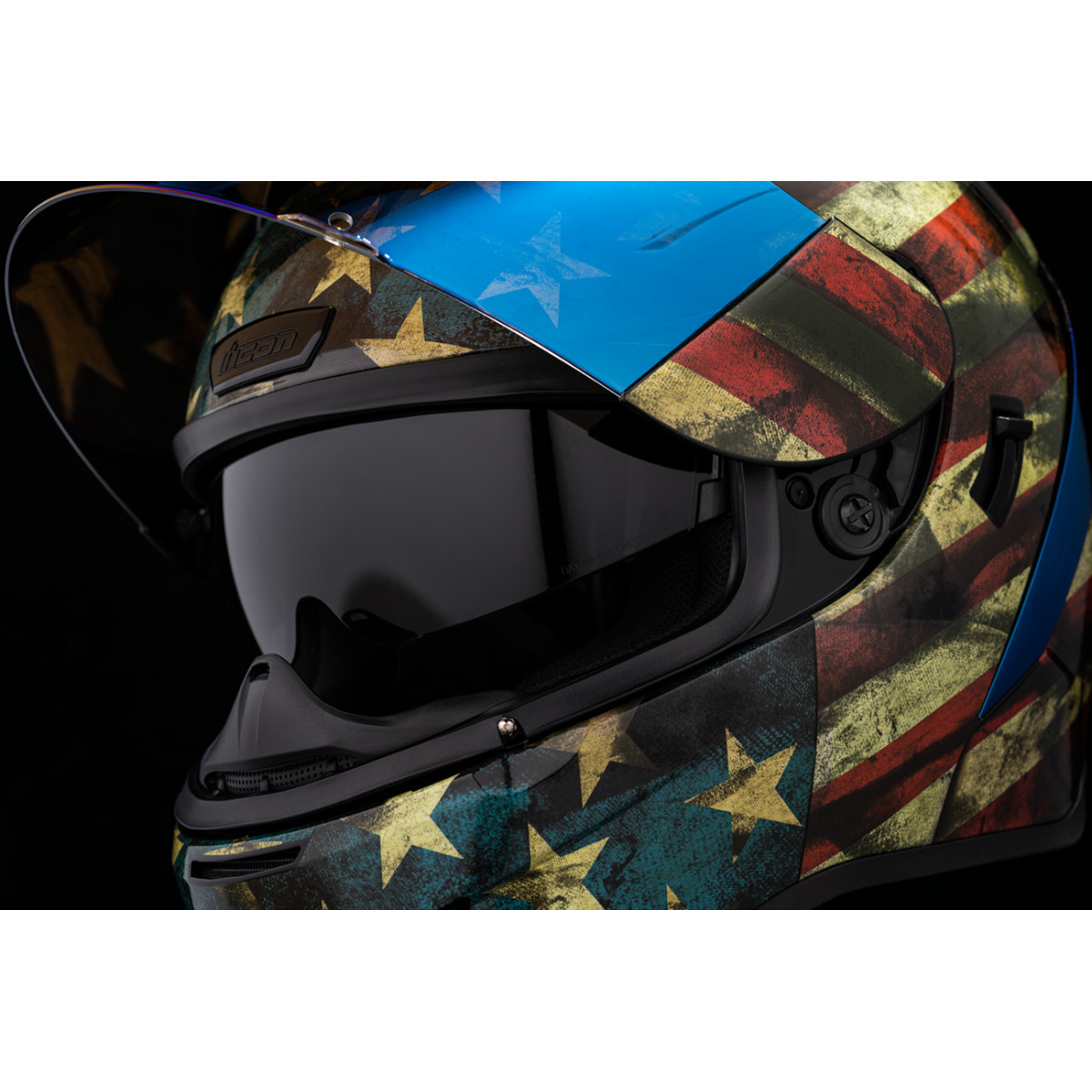 Icon - Airform™ Helmet - Old Glory - 2XL
