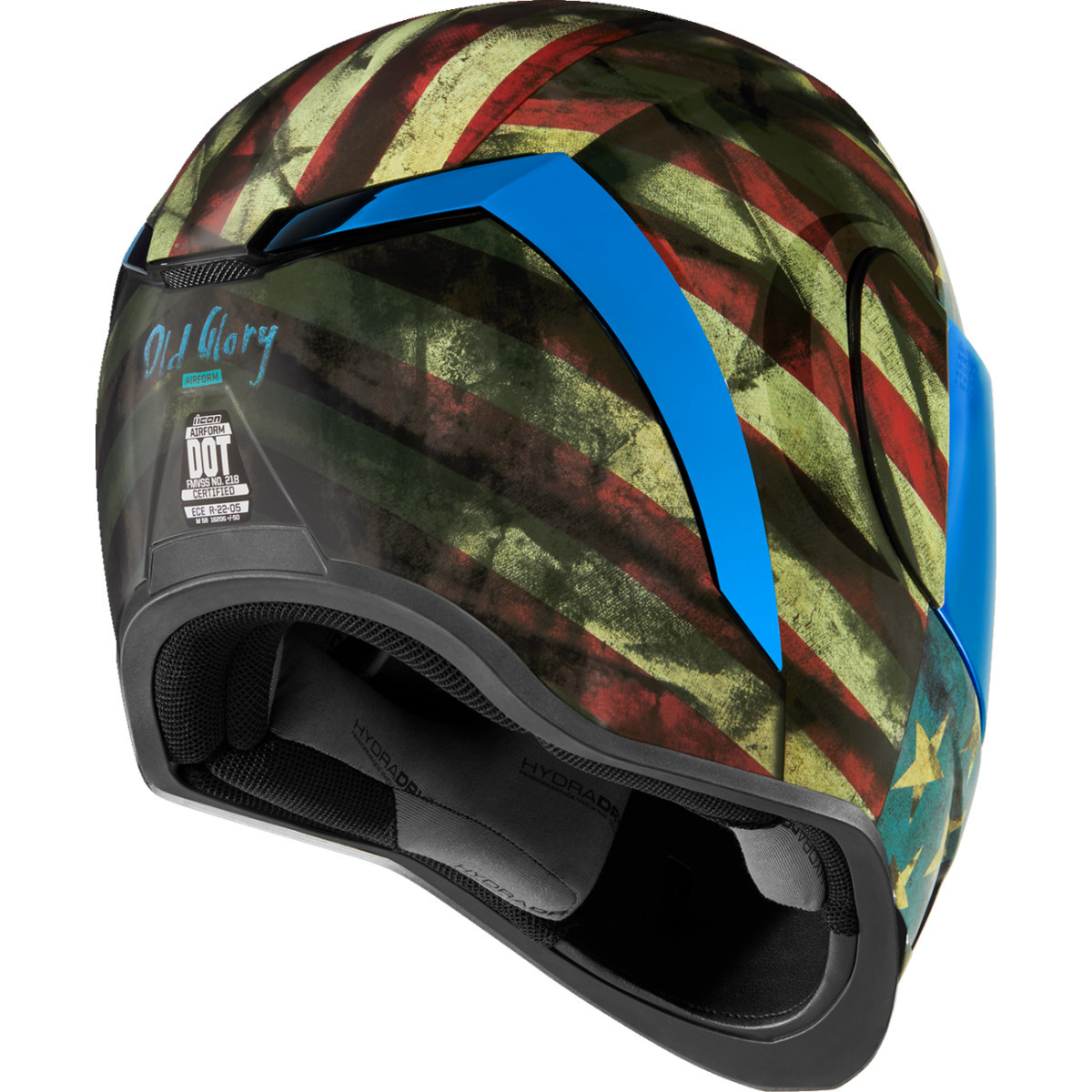 Icon - Airform™ Helmet - Old Glory - 3XL
