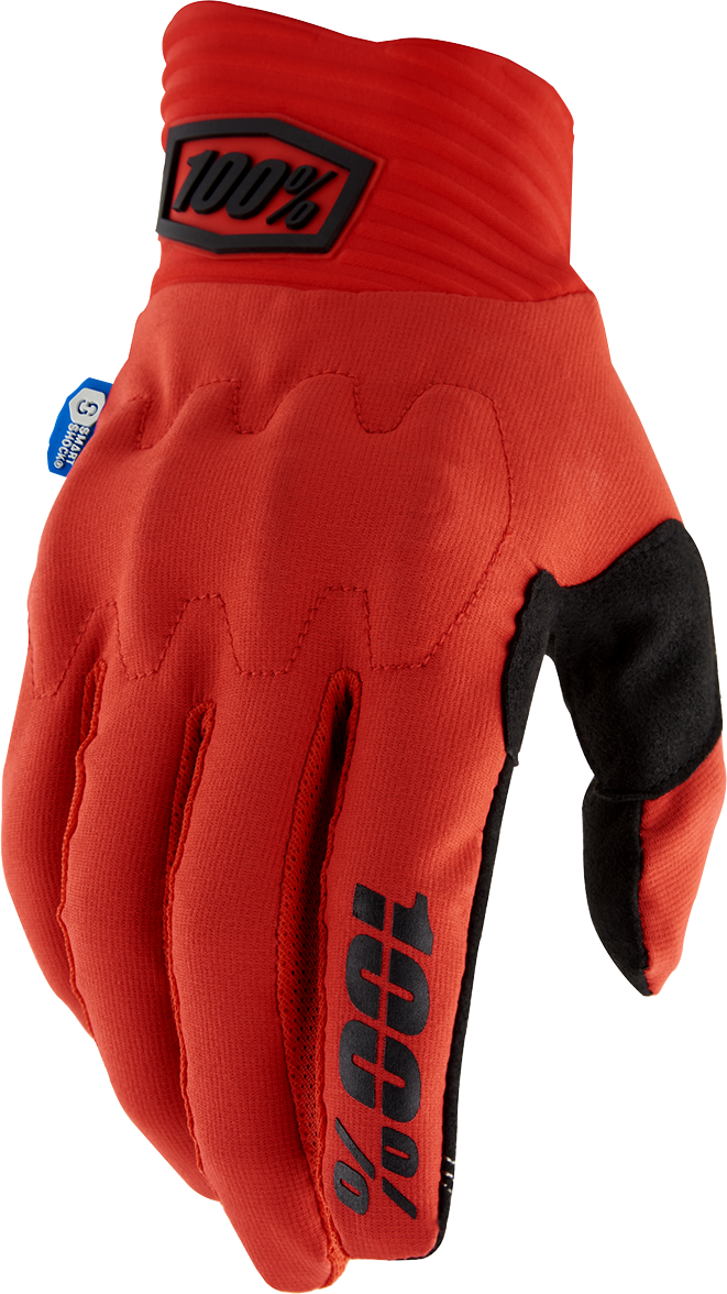Cognito Smart Shock Gloves - Red - Small - Lutzka's Garage