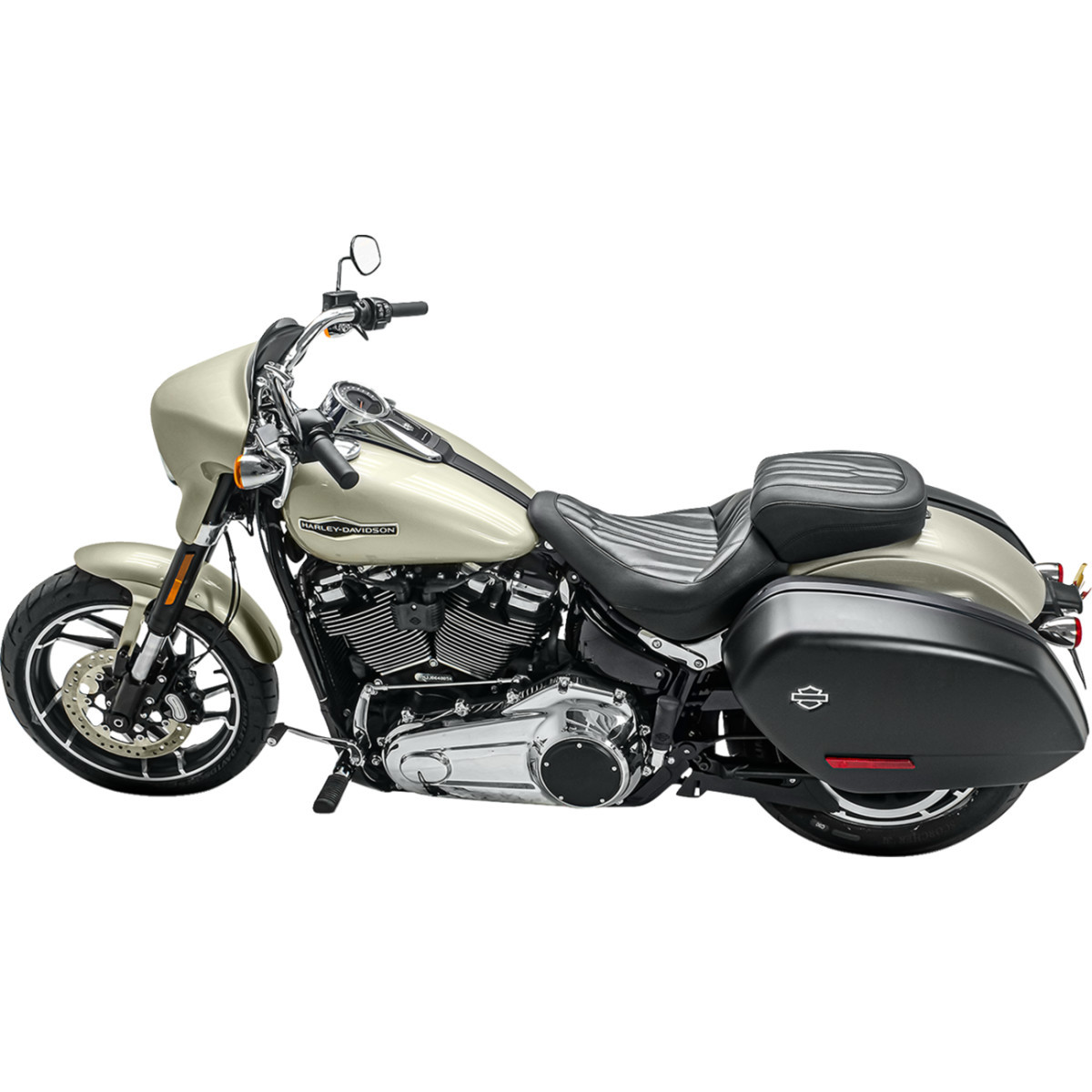 Mustang #75721 - Solo Touring Seat - Black - FL