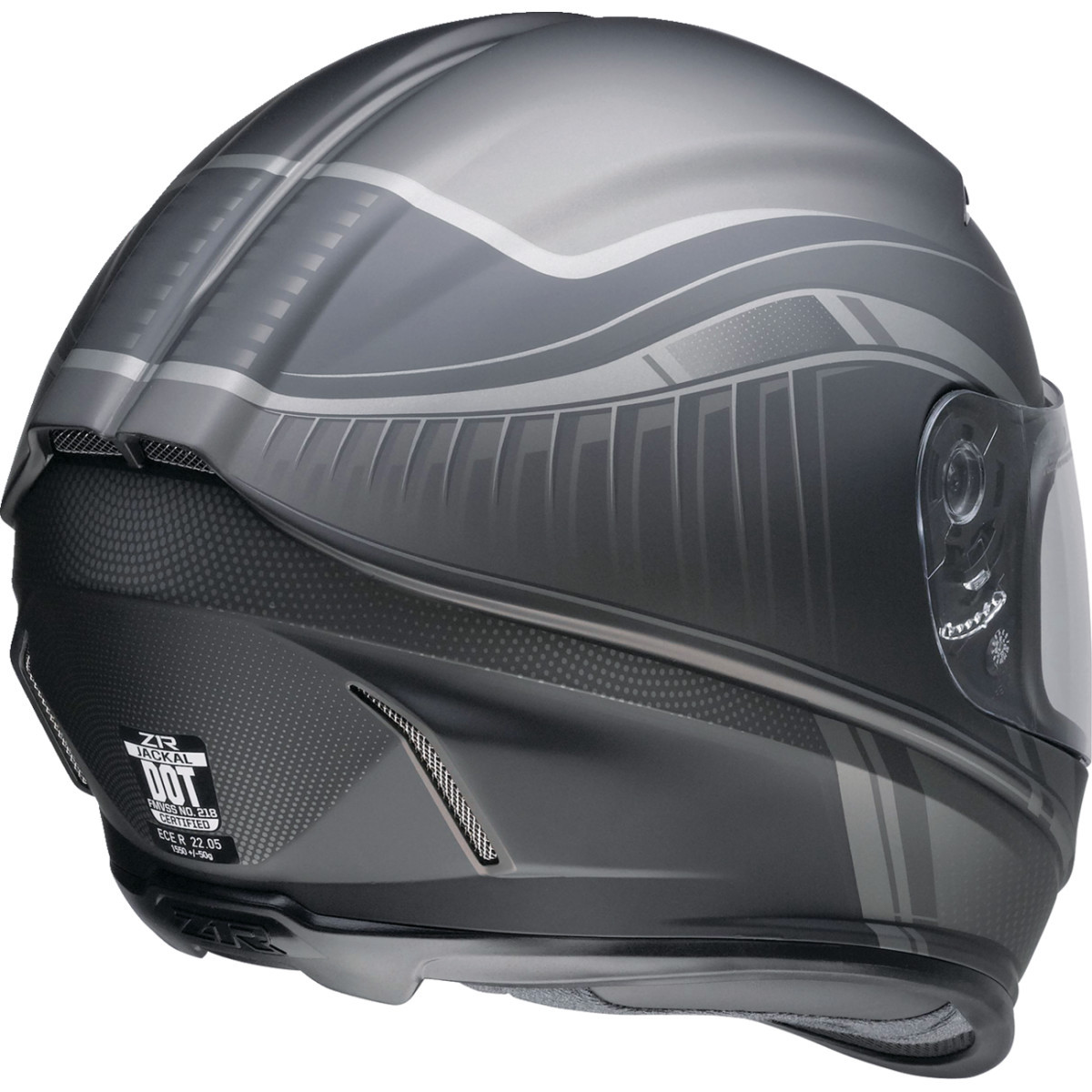 Z1R - Jackal Helmet - Dark Matter - Stealth - XL