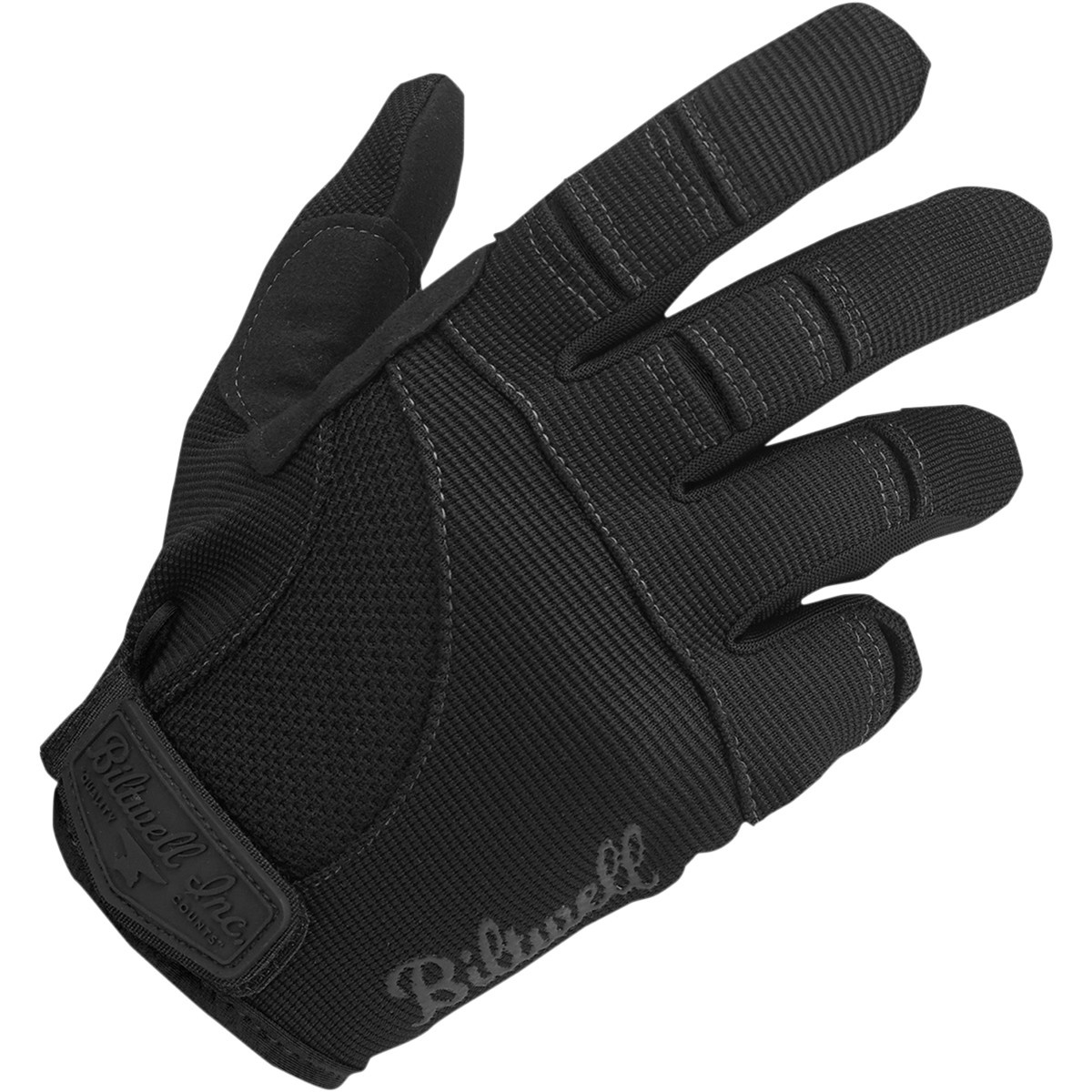 Biltwell #1501-0101-004 - Moto Gloves - Black - Large