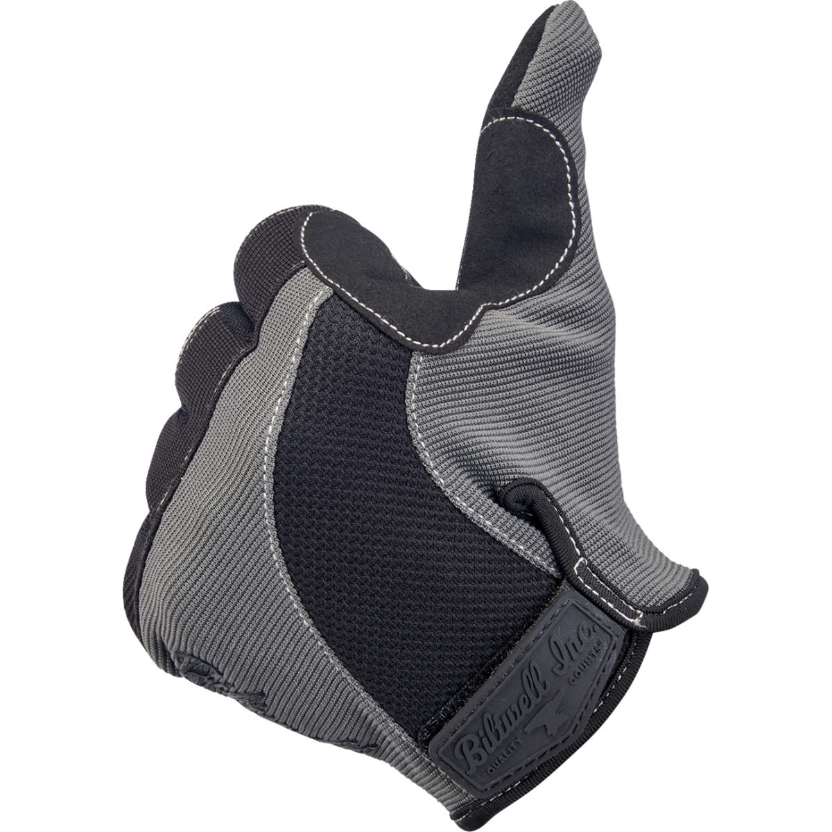 Biltwell #1501-1101-001 - Moto Gloves - Gray/Black - XS