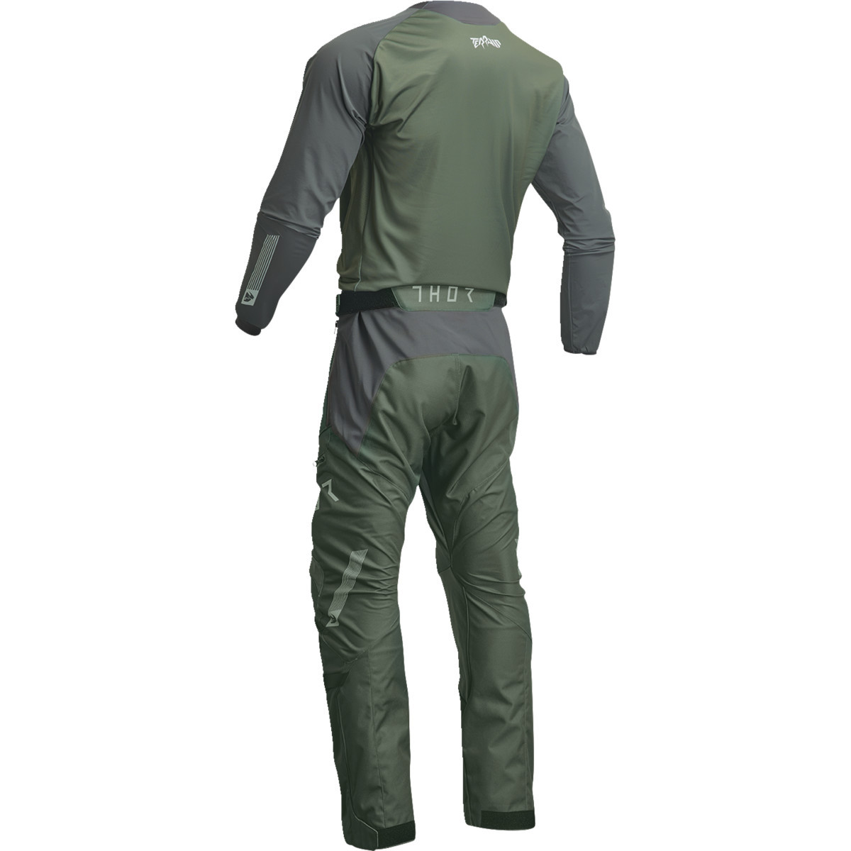 Thor - Terrain Jersey - Army/Charcoal - 2XL