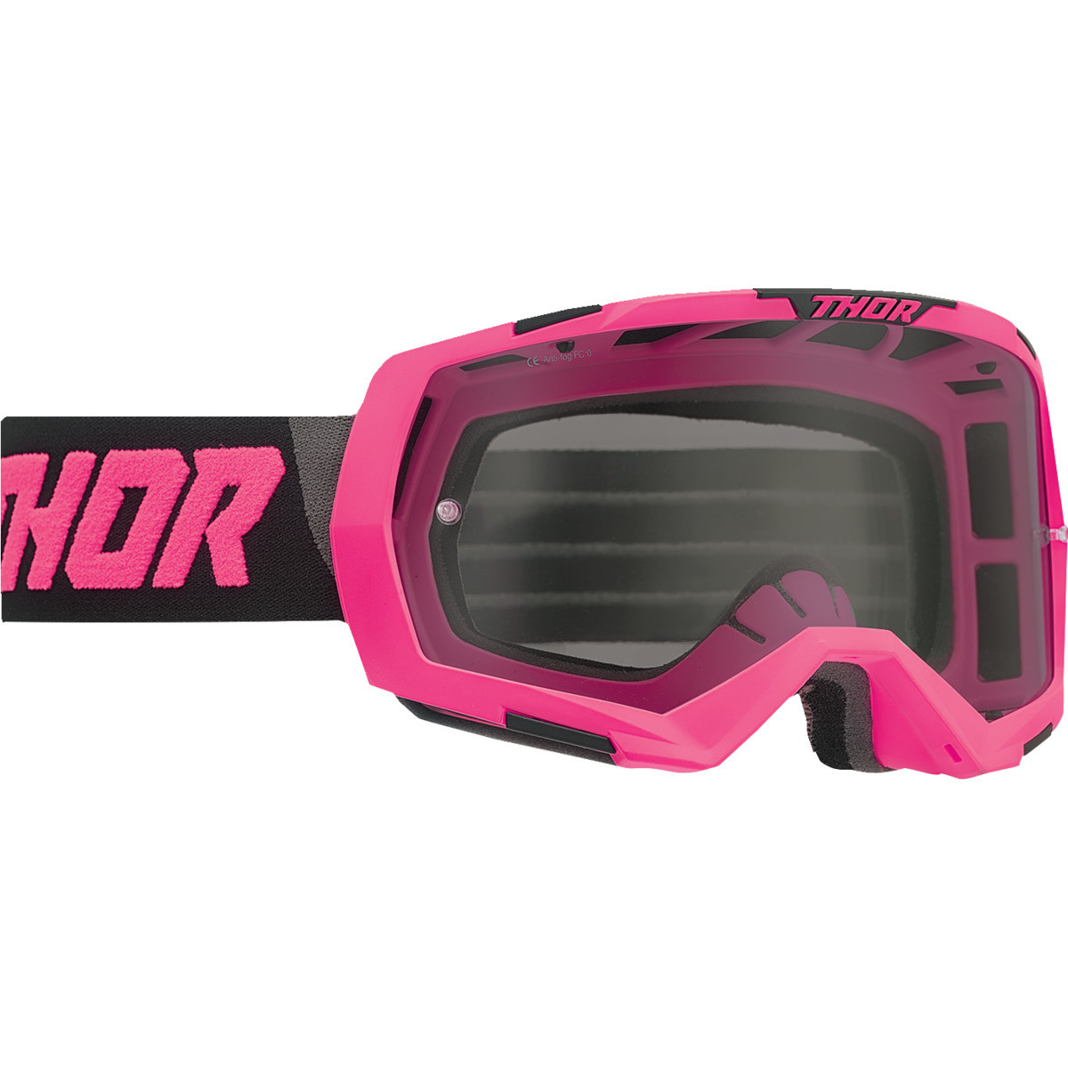 Thor - Regiment Goggle - Flo Pink/Black - Smoke Lens