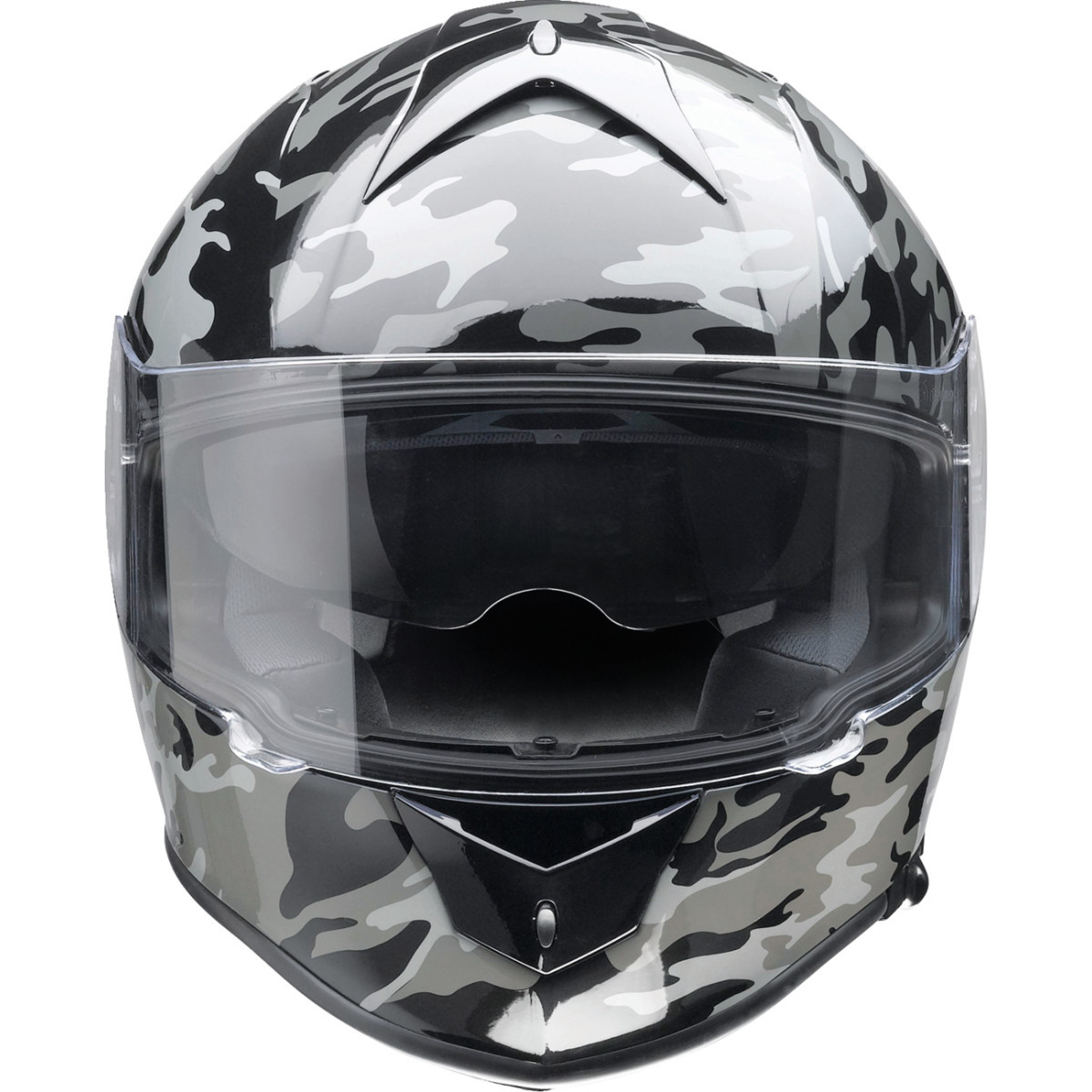 Z1R - Warrant Helmet - Camo - Black/Gray - Small
