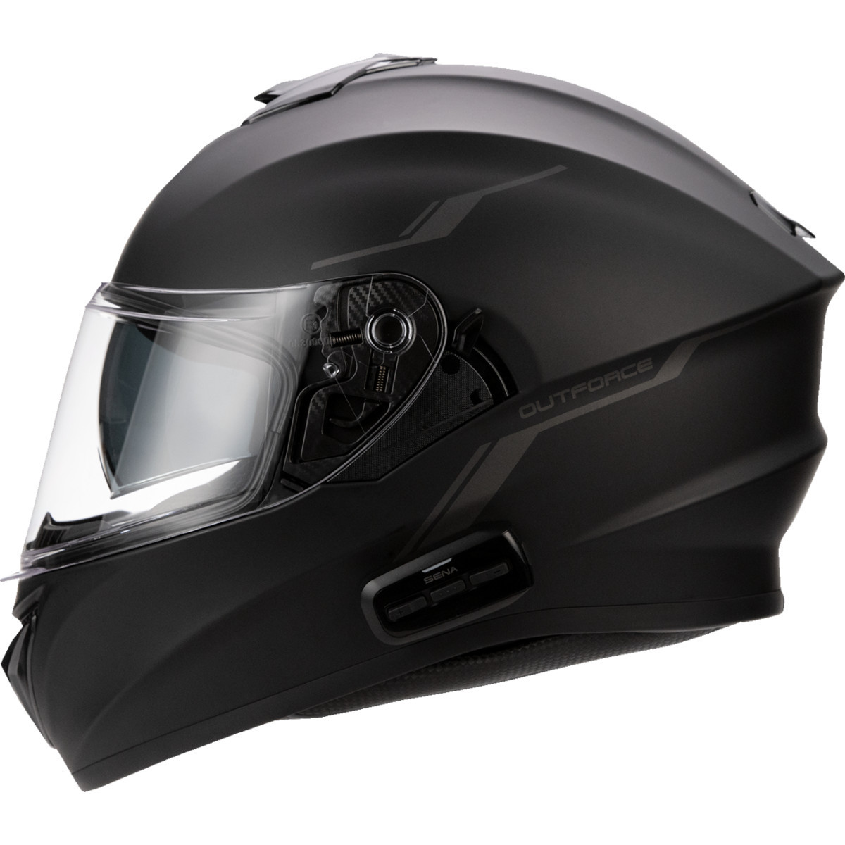 Sena #OUTFORCE-MB00L - OutForce Helmet - Matte Black - Large