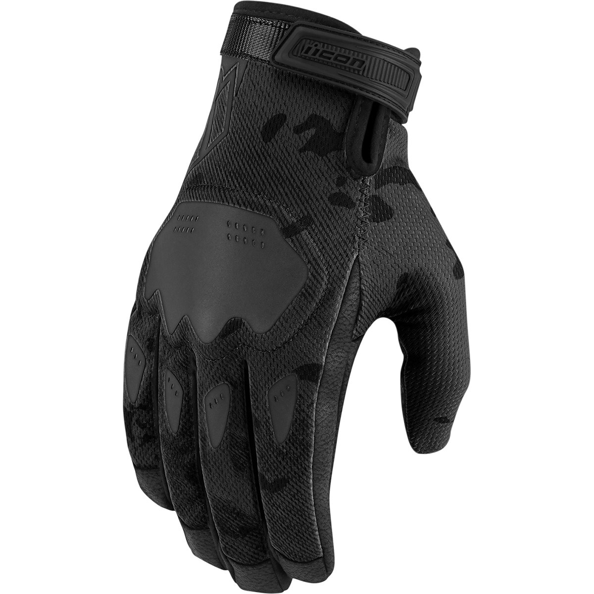 Icon - Hooligan™ CE Gloves - Dark Camo - Large