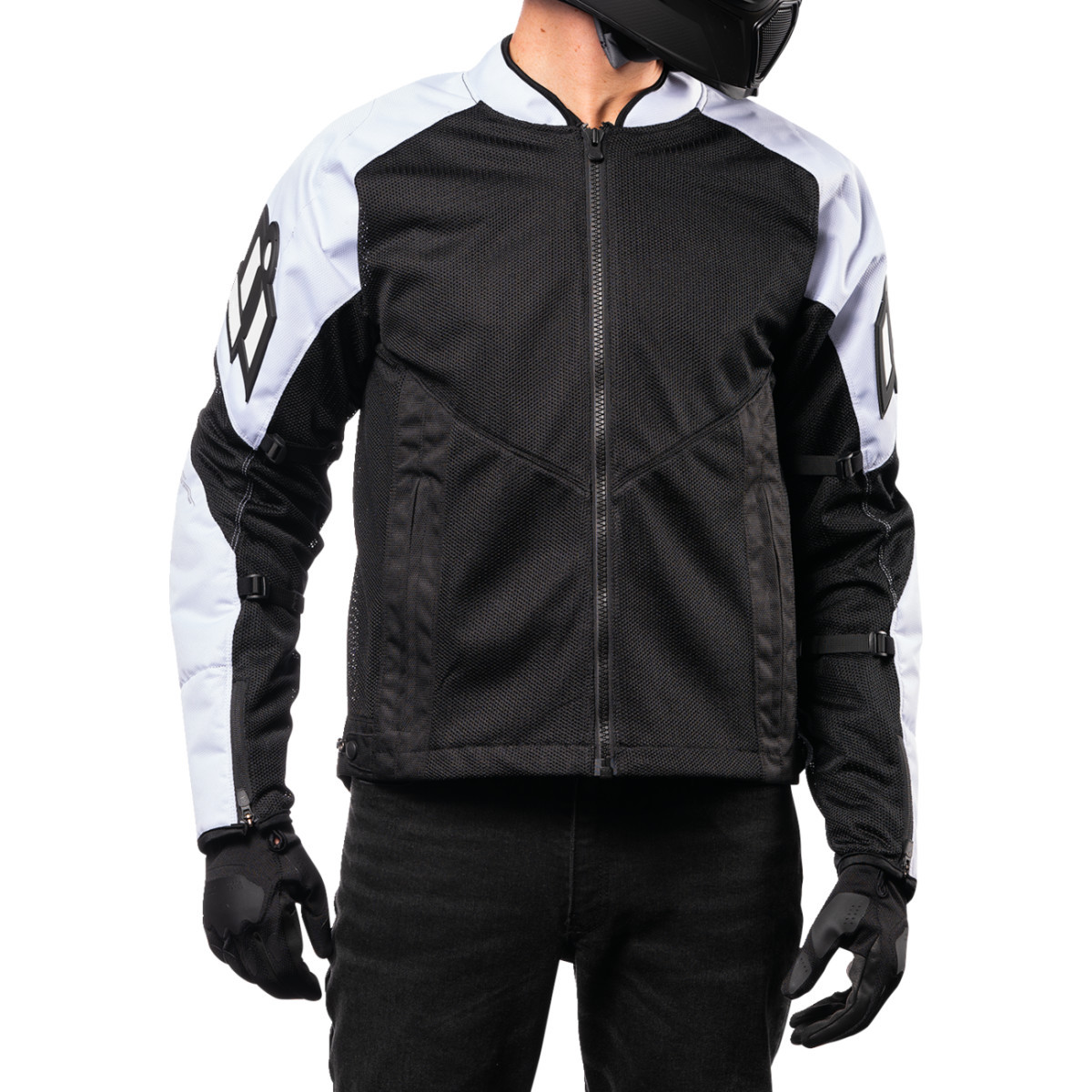 Icon - Mesh AF™ Jacket - Black/White - 3XL