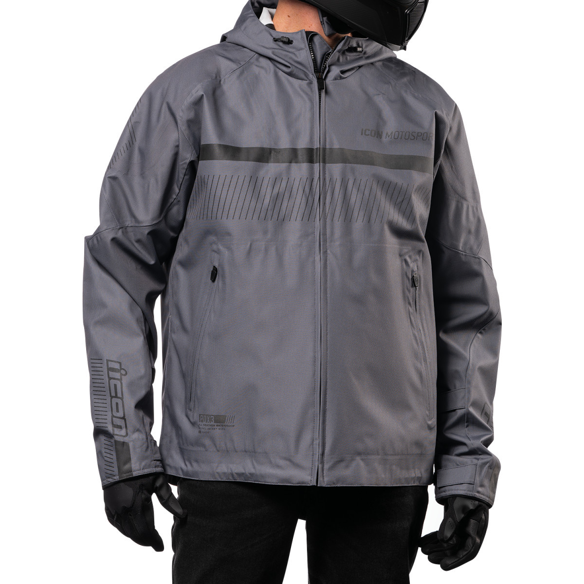 Icon - PDX3™ Jacket - Gray - 3XL
