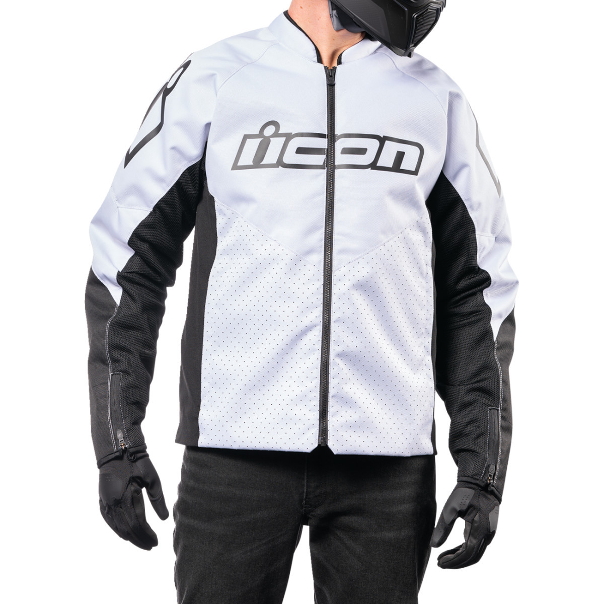 Icon - Hooligan™ Jacket - White - Medium