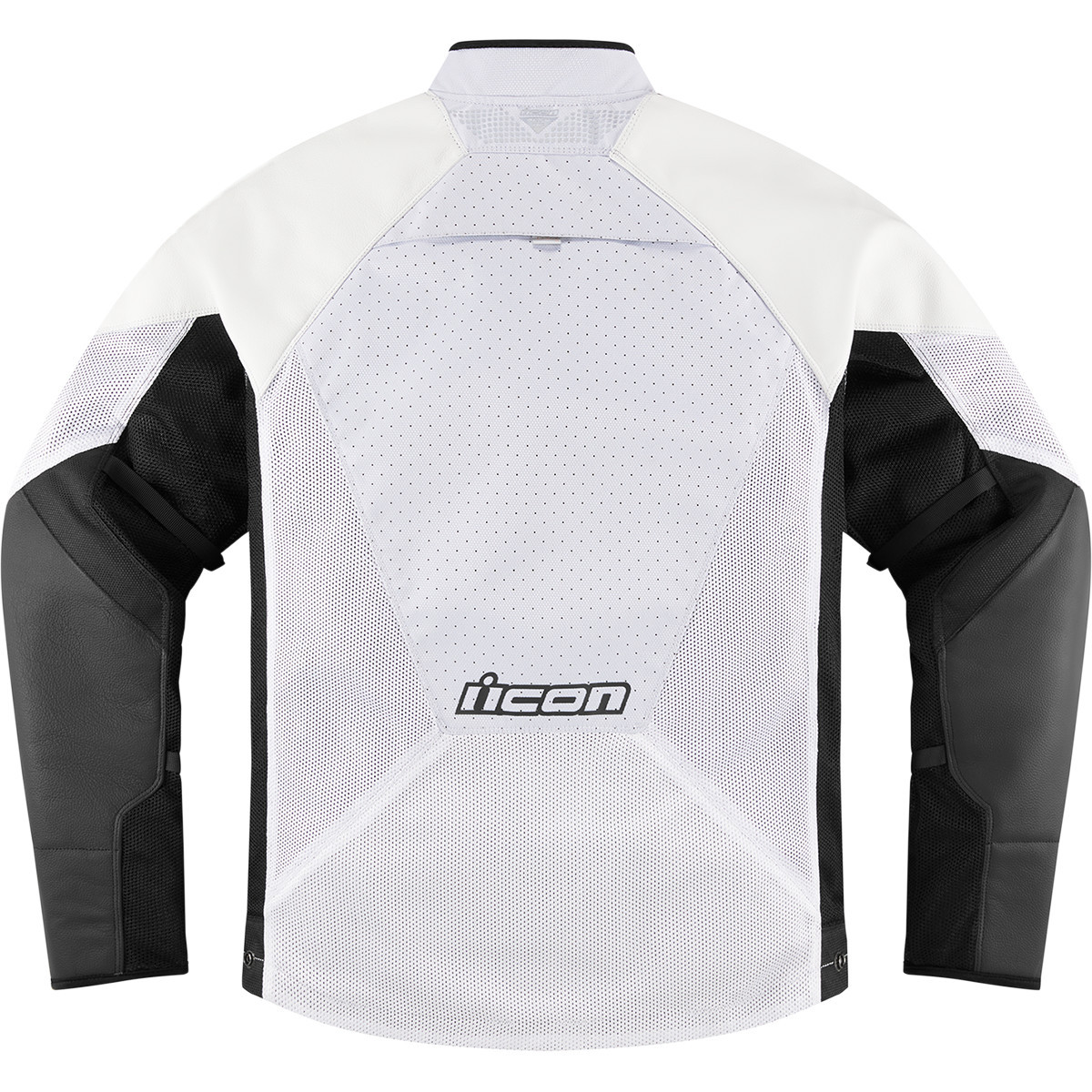 Icon - Mesh AF™ Leather Jacket - White - 2XL