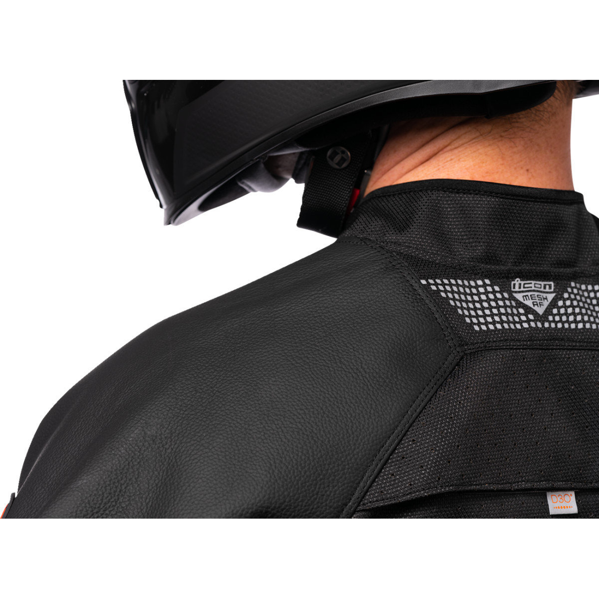 Icon - Mesh AF™ Leather Jacket - Slayer - Small